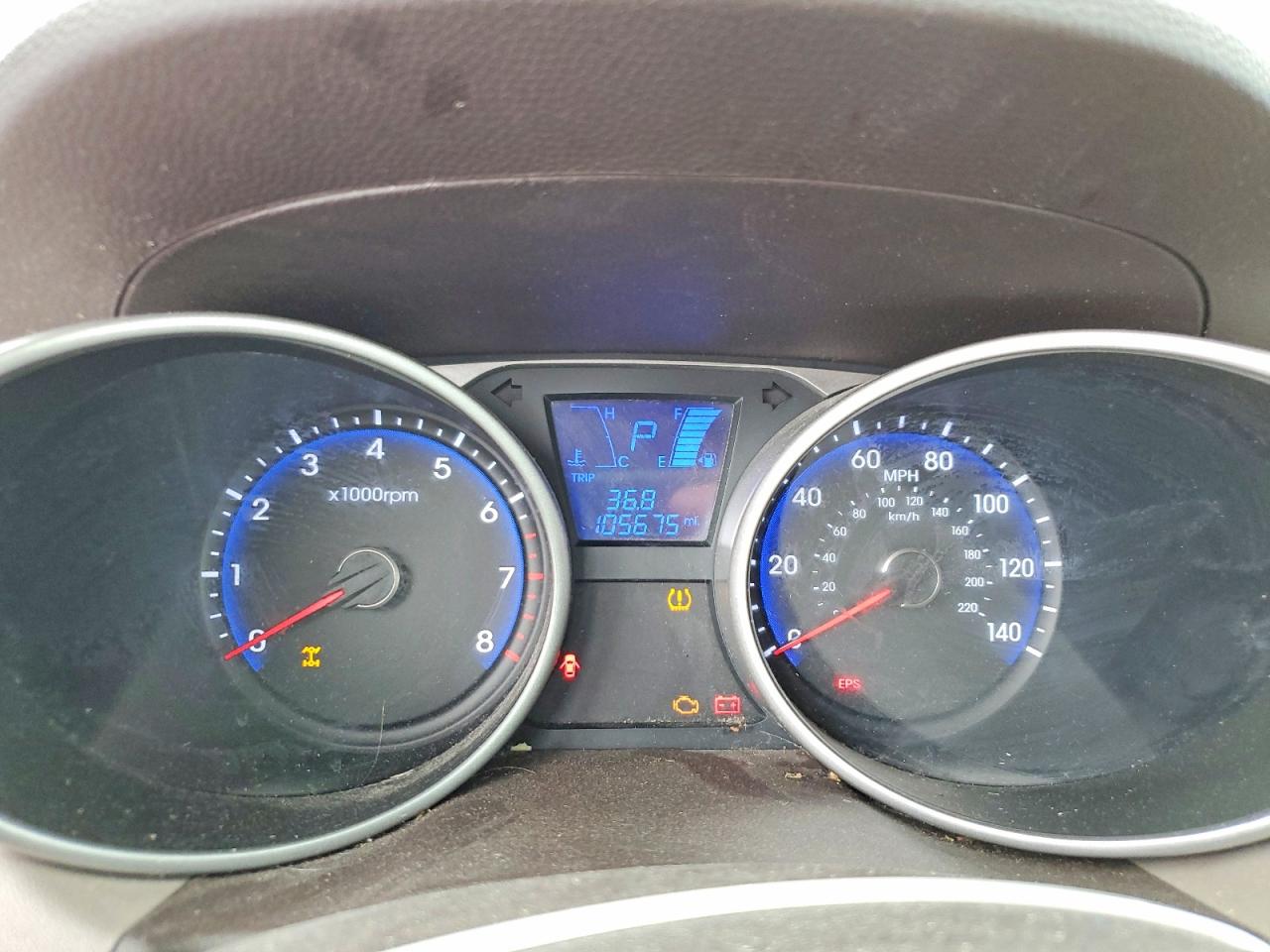 2012 Hyundai Tucson Gls Red vin: KM8JUCAC8CU545102