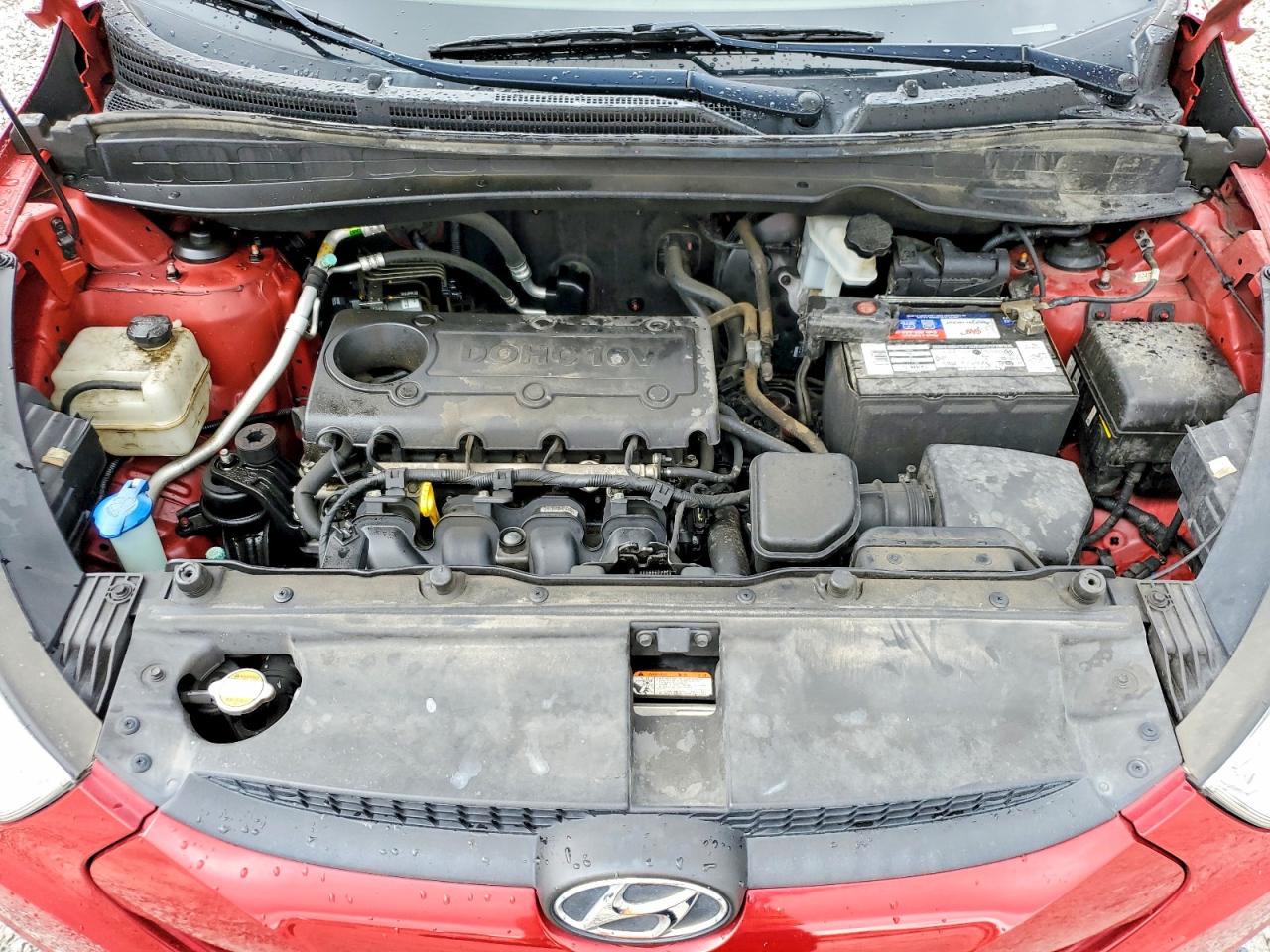 2012 Hyundai Tucson Gls Red vin: KM8JUCAC8CU545102
