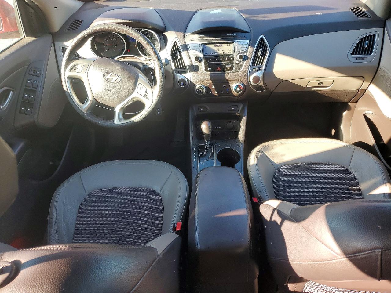 2013 Hyundai Tucson Gls Red vin: KM8JUCAC8DU558658