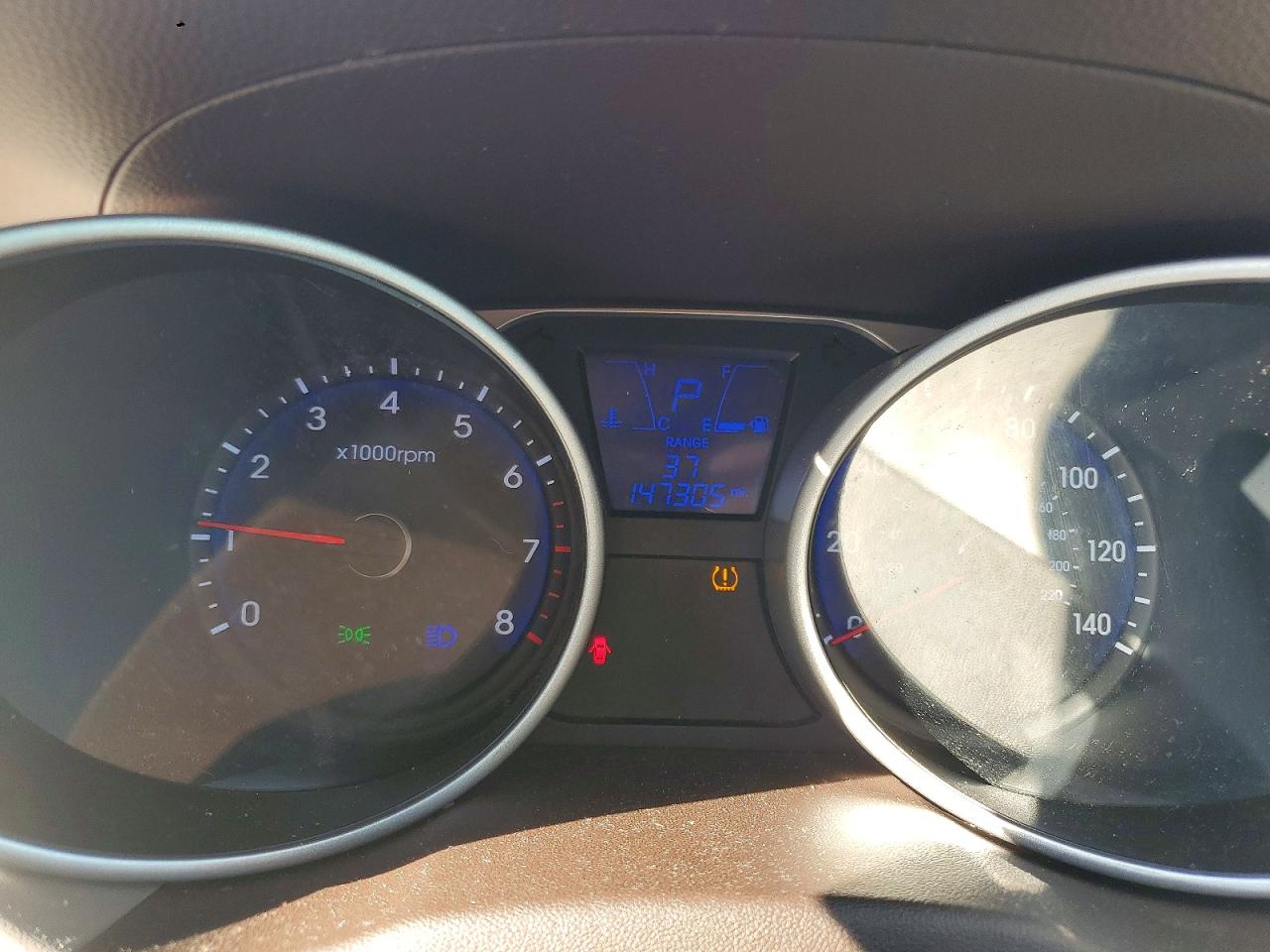 2013 Hyundai Tucson Gls Red vin: KM8JUCAC8DU558658