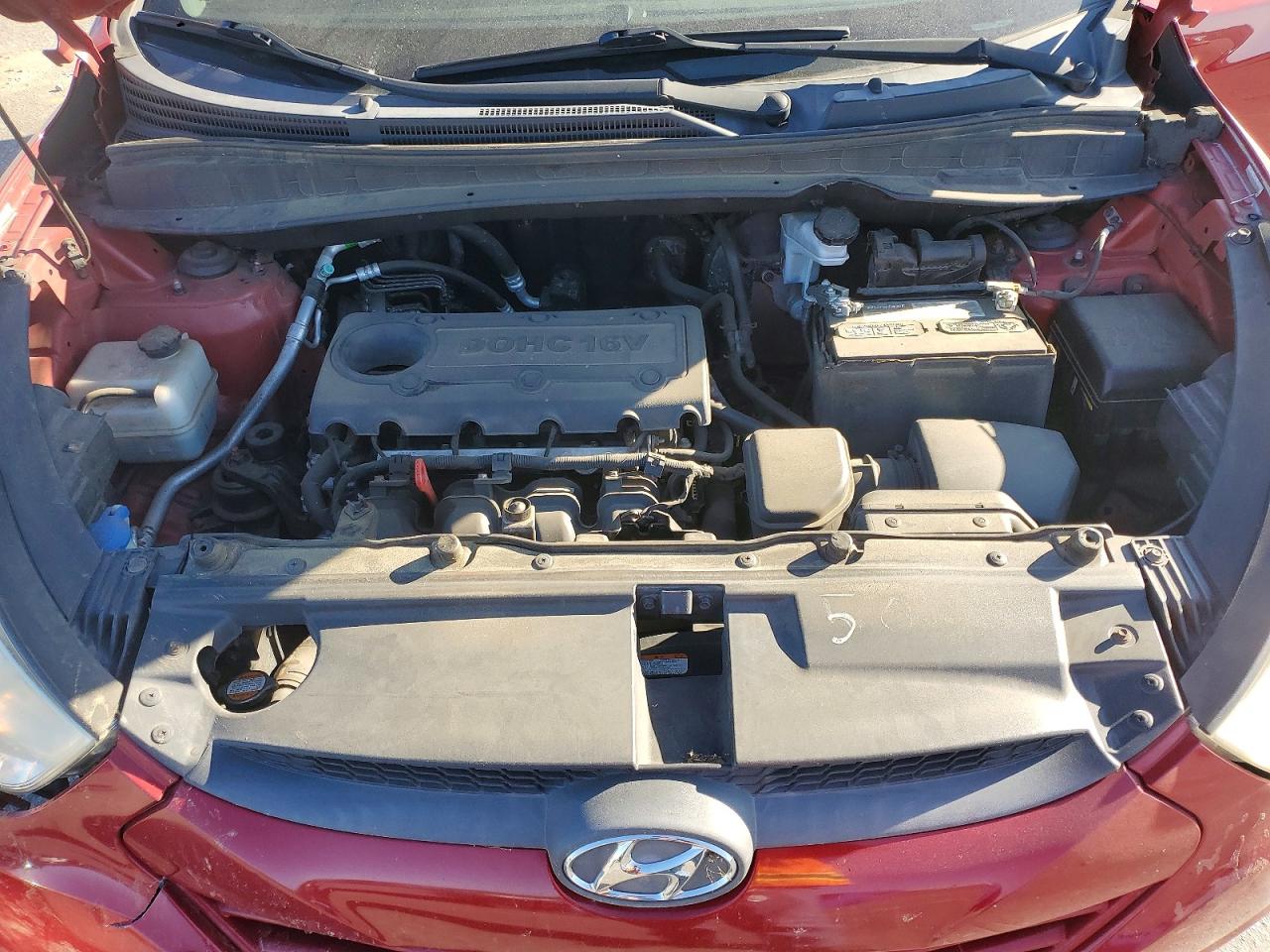 2013 Hyundai Tucson Gls Red vin: KM8JUCAC8DU558658