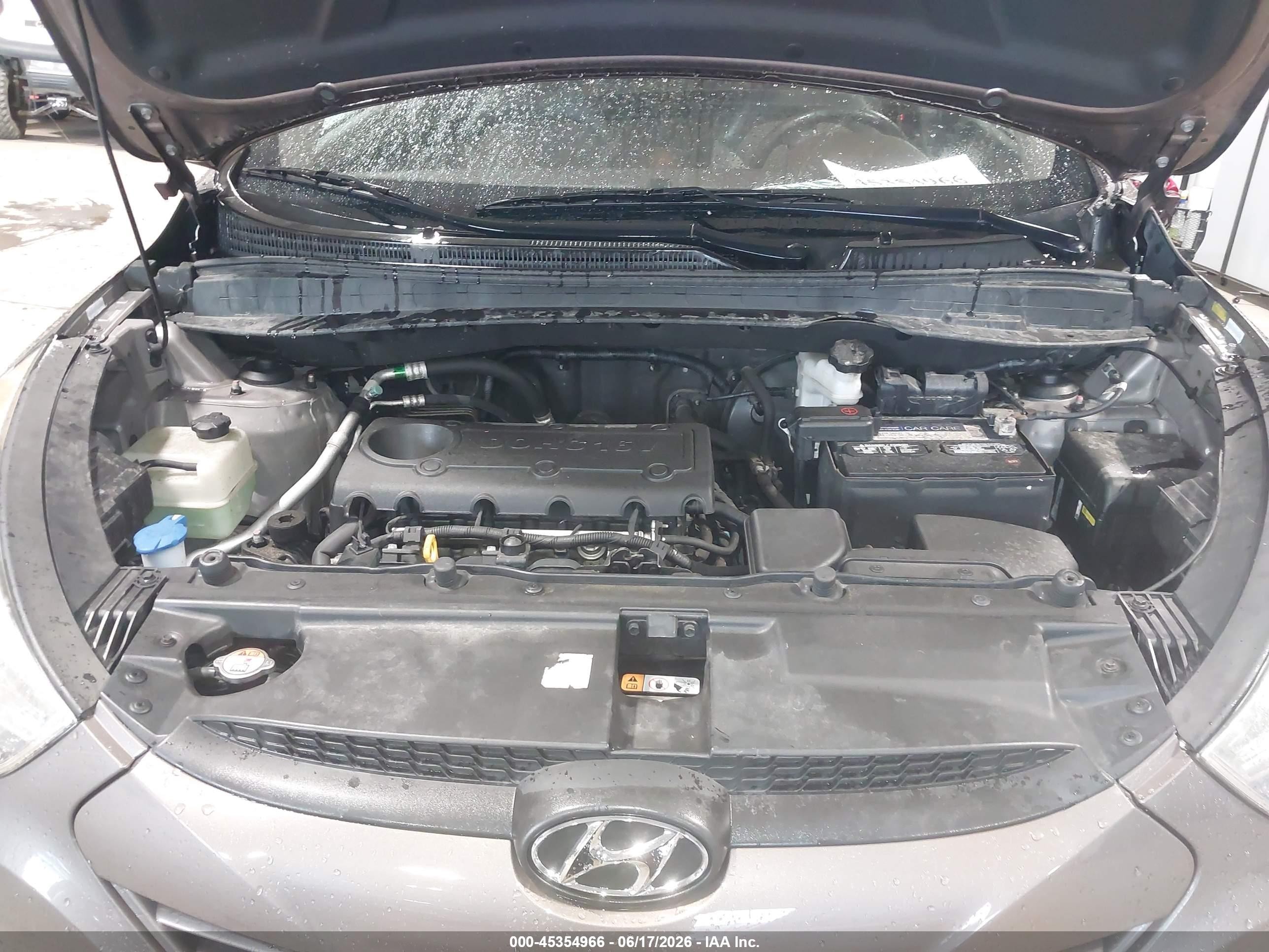 2013 Hyundai Tucson Gls Brown vin: KM8JUCAC8DU686544