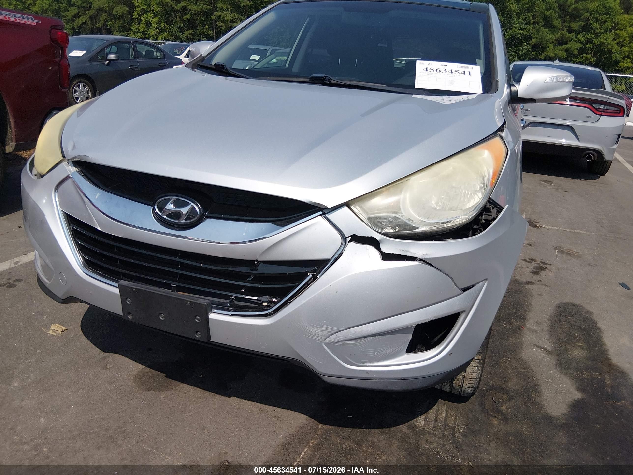 2013 Hyundai Tucson Limited Silver vin: KM8JUCAC8DU726329