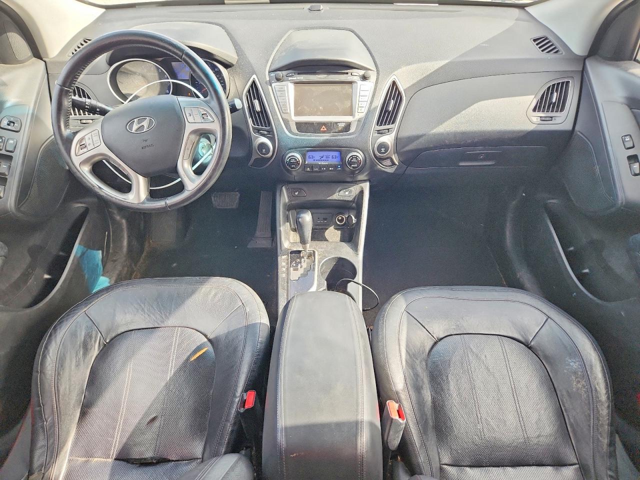 2010 Hyundai Tucson Limited Silver vin: KM8JUCAC9AU021633