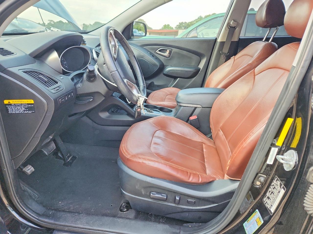 2011 Hyundai Tucson Limited Black vin: KM8JUCAC9BU133172
