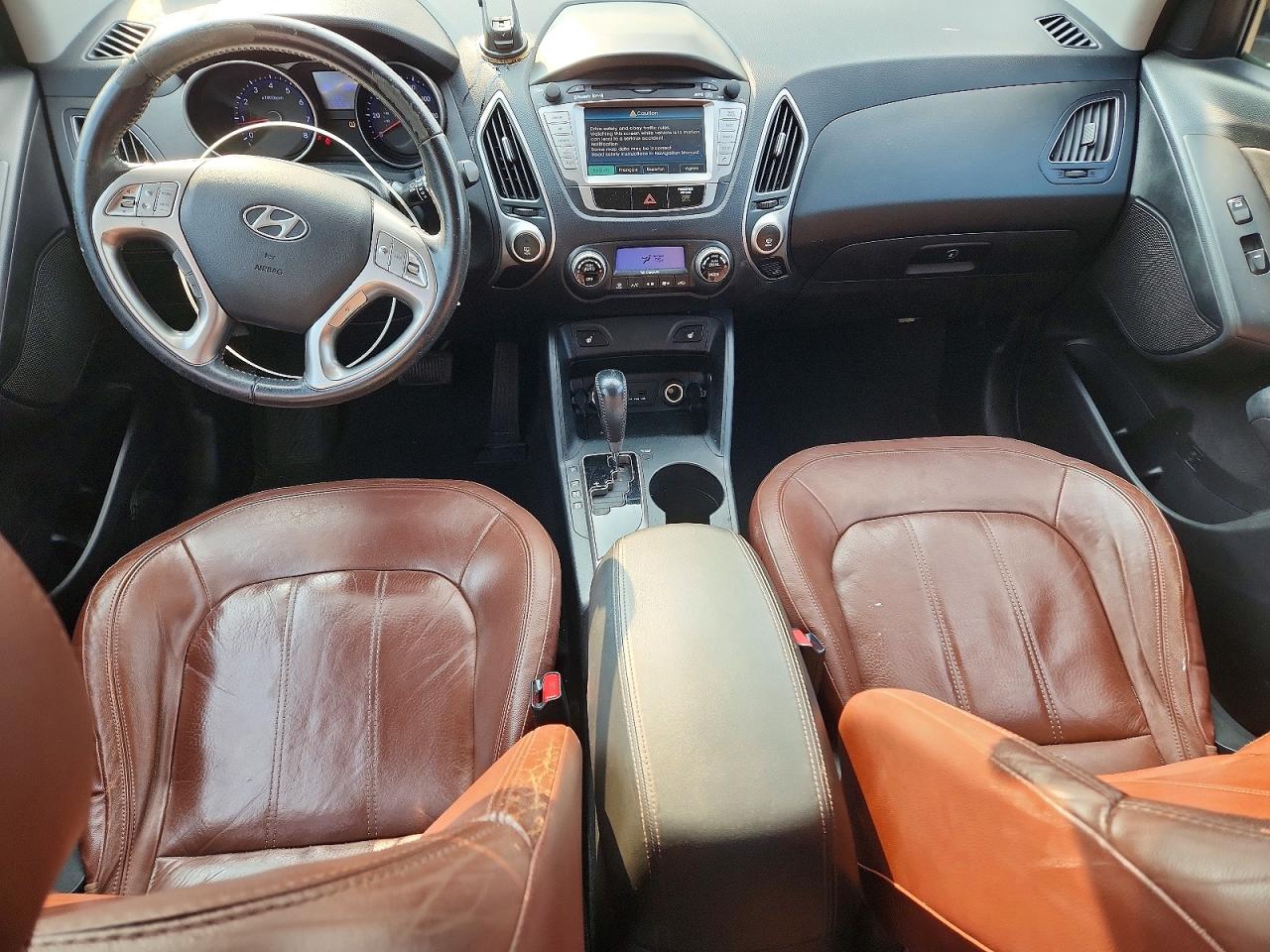 2011 Hyundai Tucson Limited Black vin: KM8JUCAC9BU133172