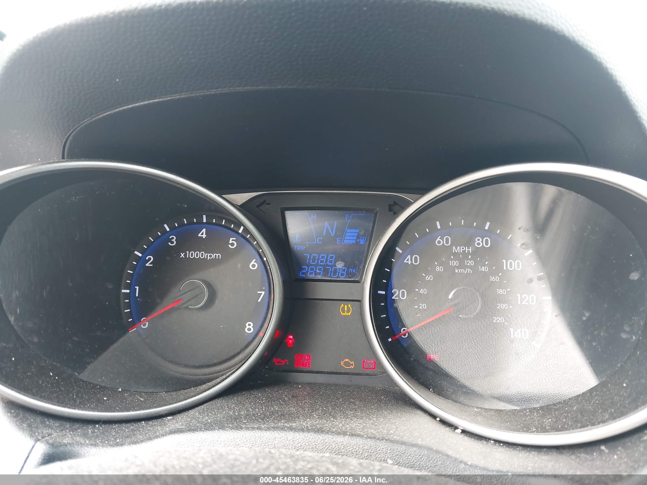 2011 Hyundai Tucson Gls Silver vin: KM8JUCAC9BU207660