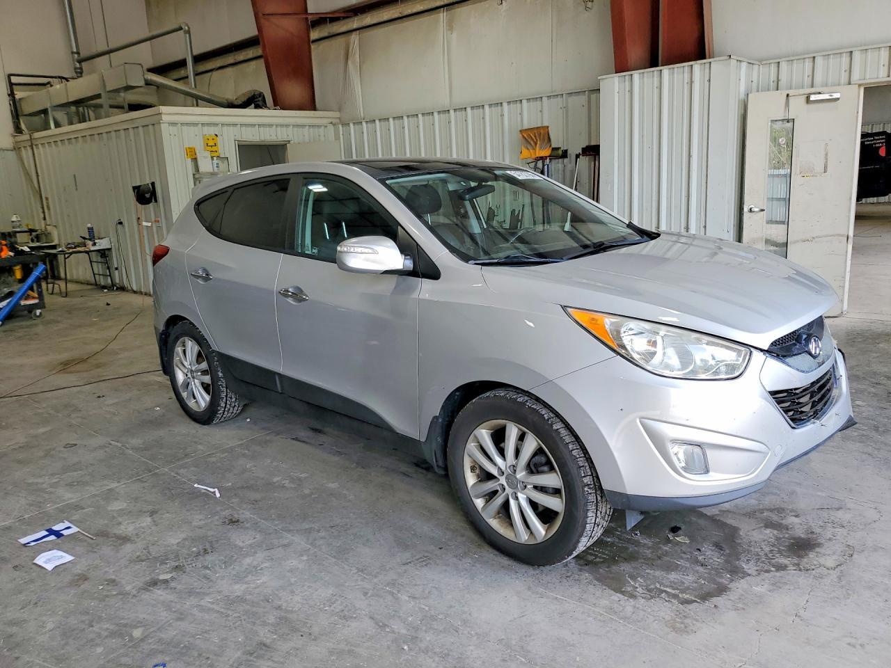 2011 Hyundai Tucson Limited Gray vin: KM8JUCAC9BU228069