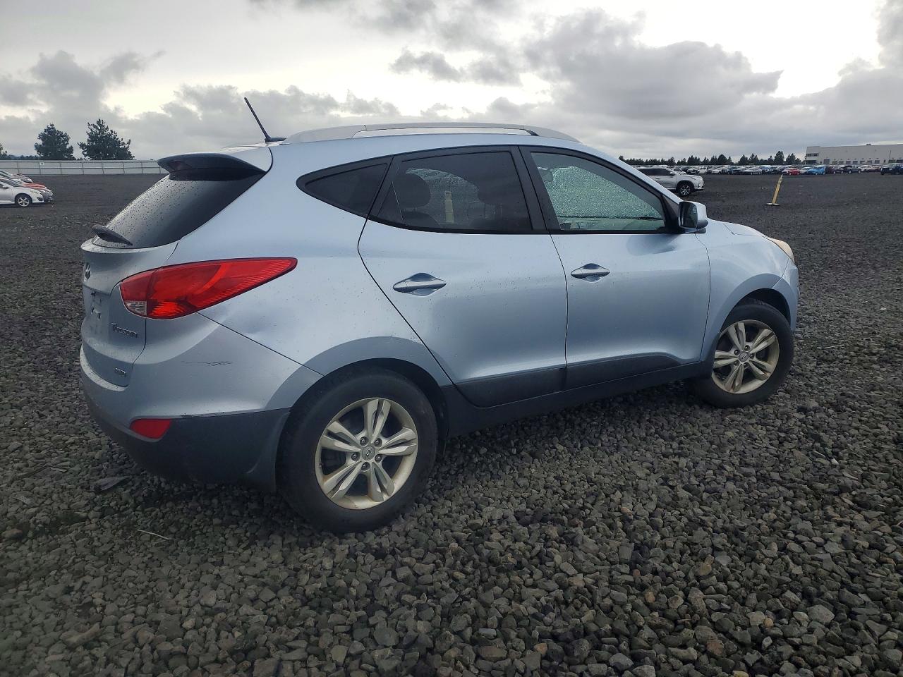 2011 Hyundai Tucson Gls Blue vin: KM8JUCAC9BU262349