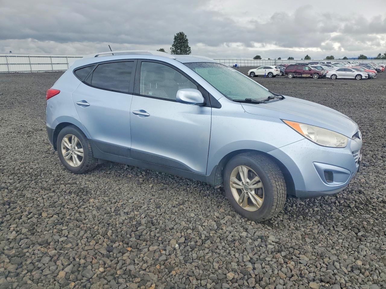 2011 Hyundai Tucson Gls Blue vin: KM8JUCAC9BU262349
