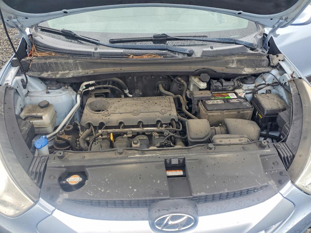 2011 Hyundai Tucson Gls Blue vin: KM8JUCAC9BU262349