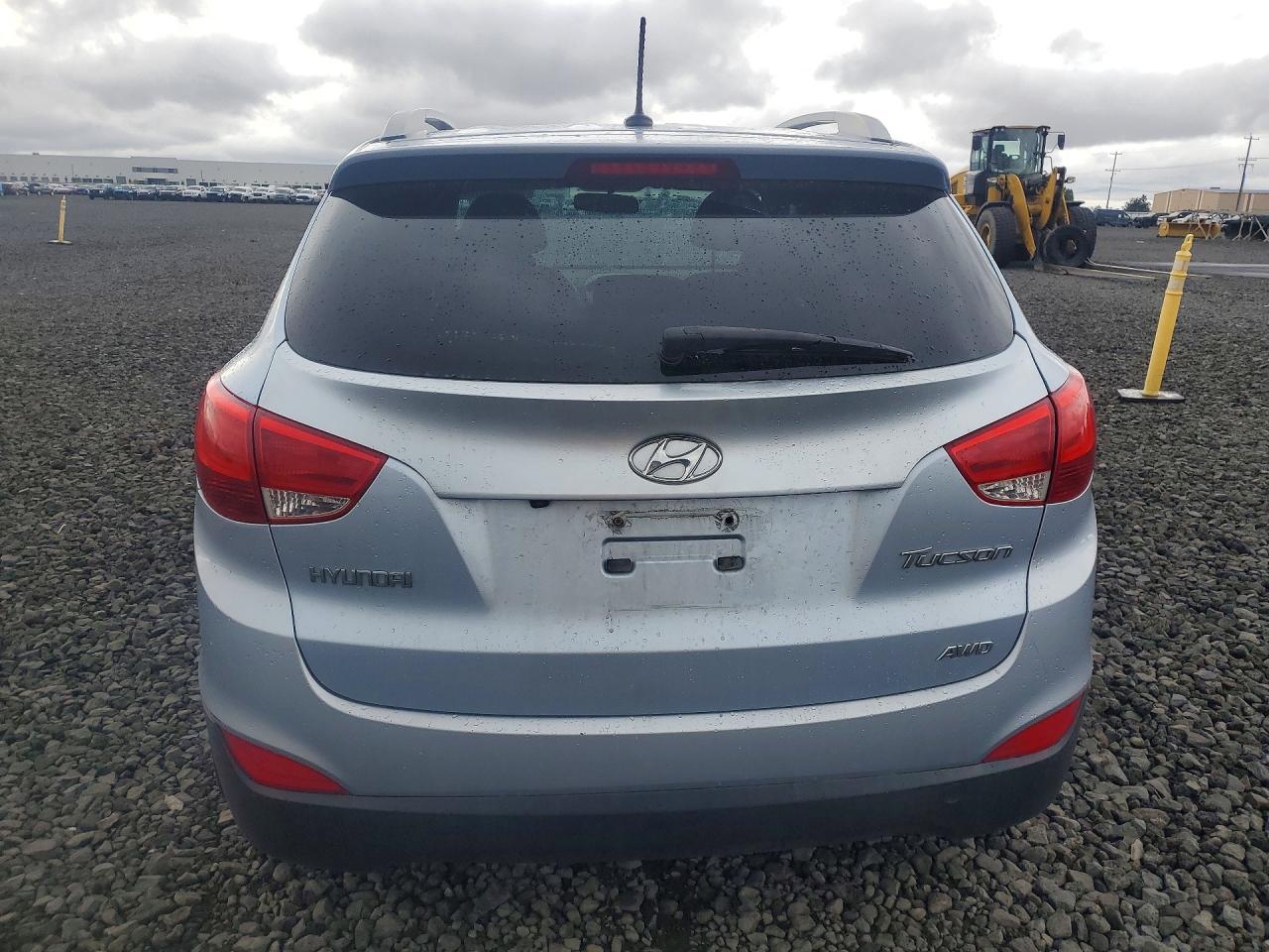 2011 Hyundai Tucson Gls Blue vin: KM8JUCAC9BU262349