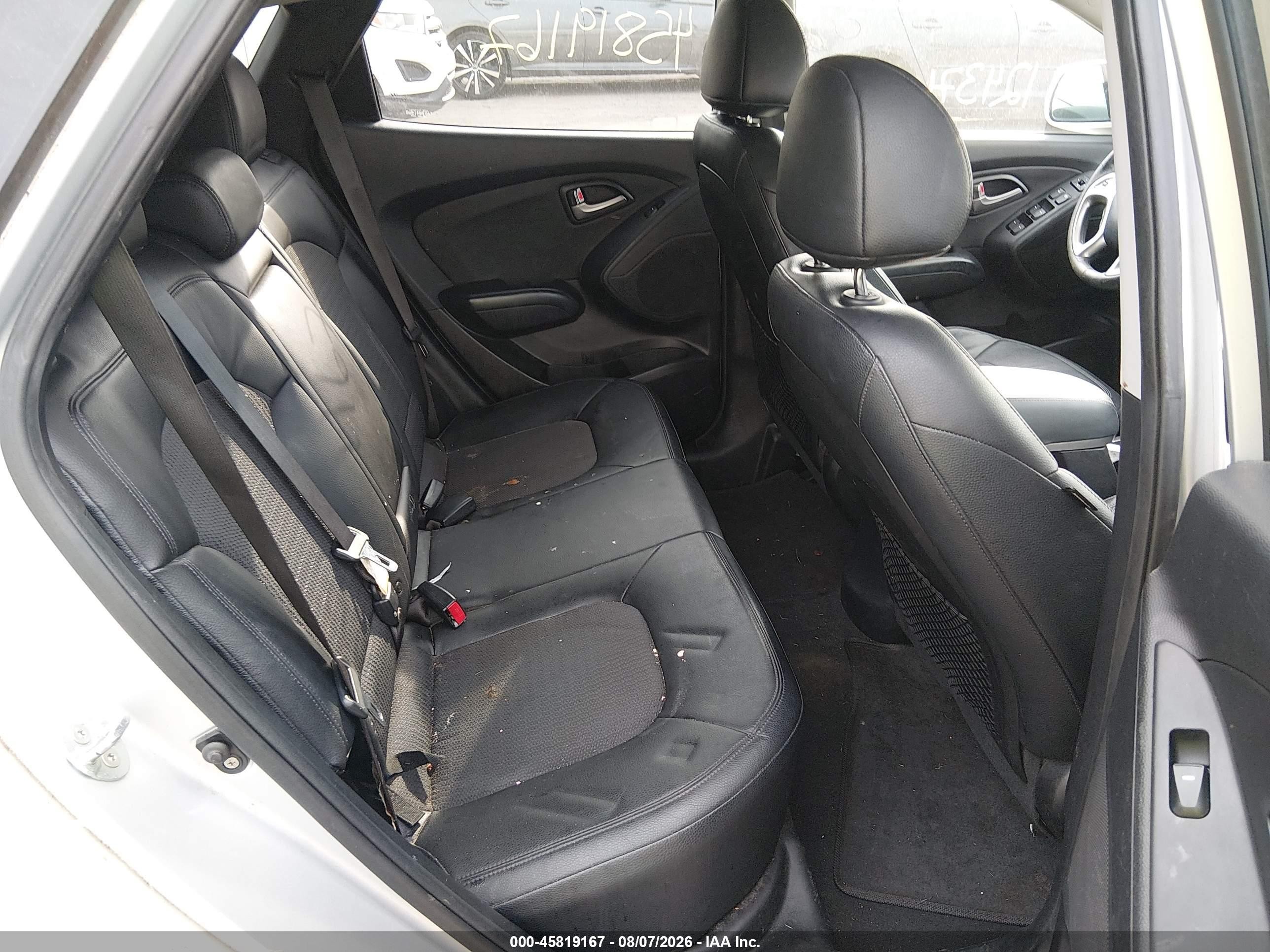 2011 Hyundai Tucson Gls Silver vin: KM8JUCAC9BU264814
