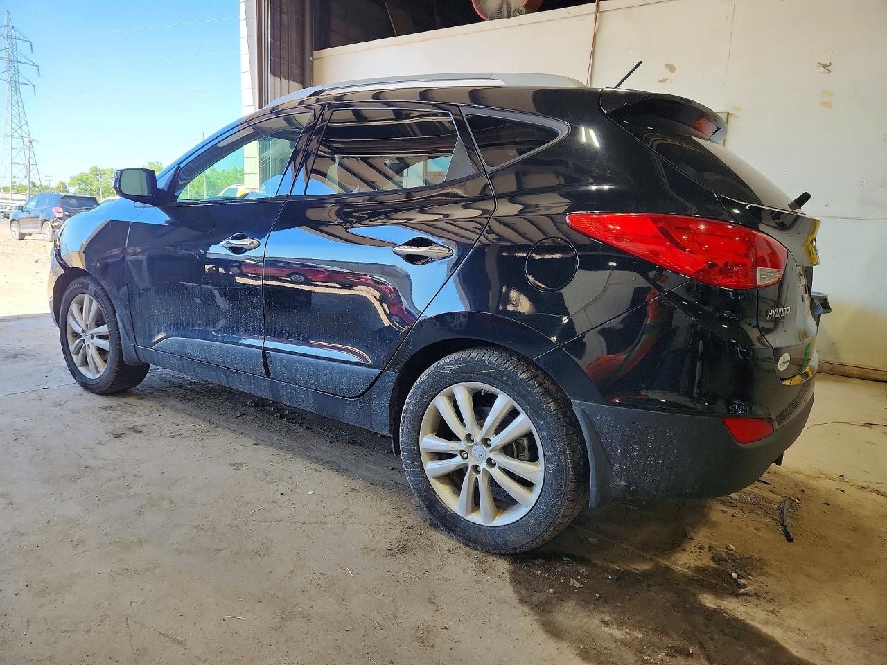 2011 Hyundai Tucson Limited Black vin: KM8JUCAC9BU310738