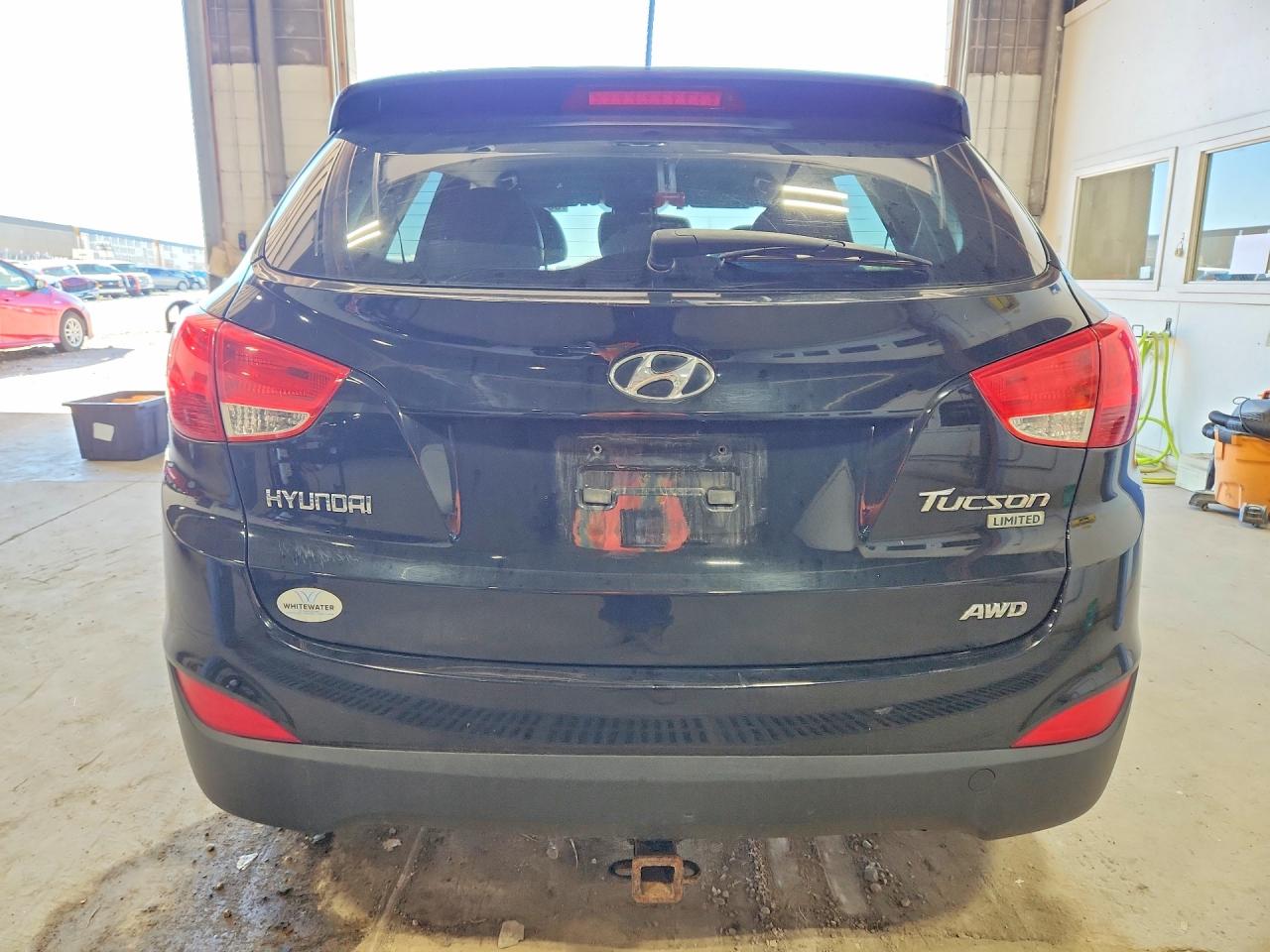 2011 Hyundai Tucson Limited Black vin: KM8JUCAC9BU310738