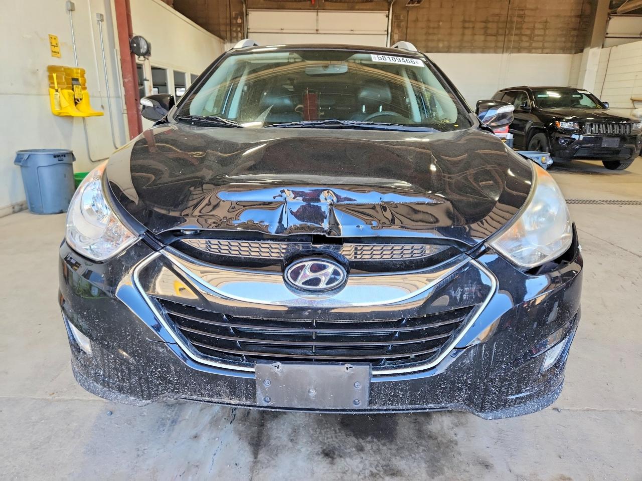 2011 Hyundai Tucson Limited Black vin: KM8JUCAC9BU310738