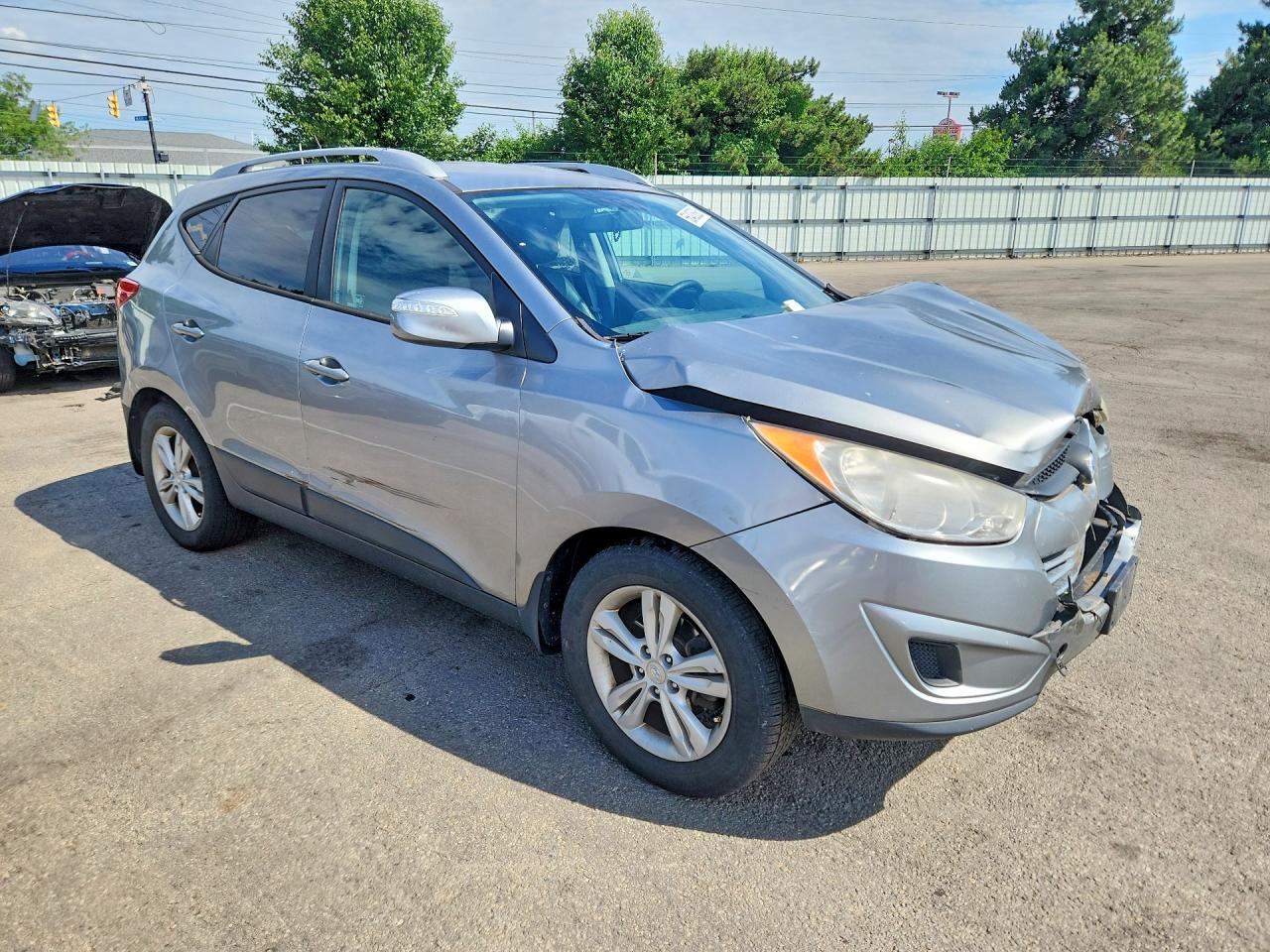2012 Hyundai Tucson Gls Gray vin: KM8JUCAC9CU352585