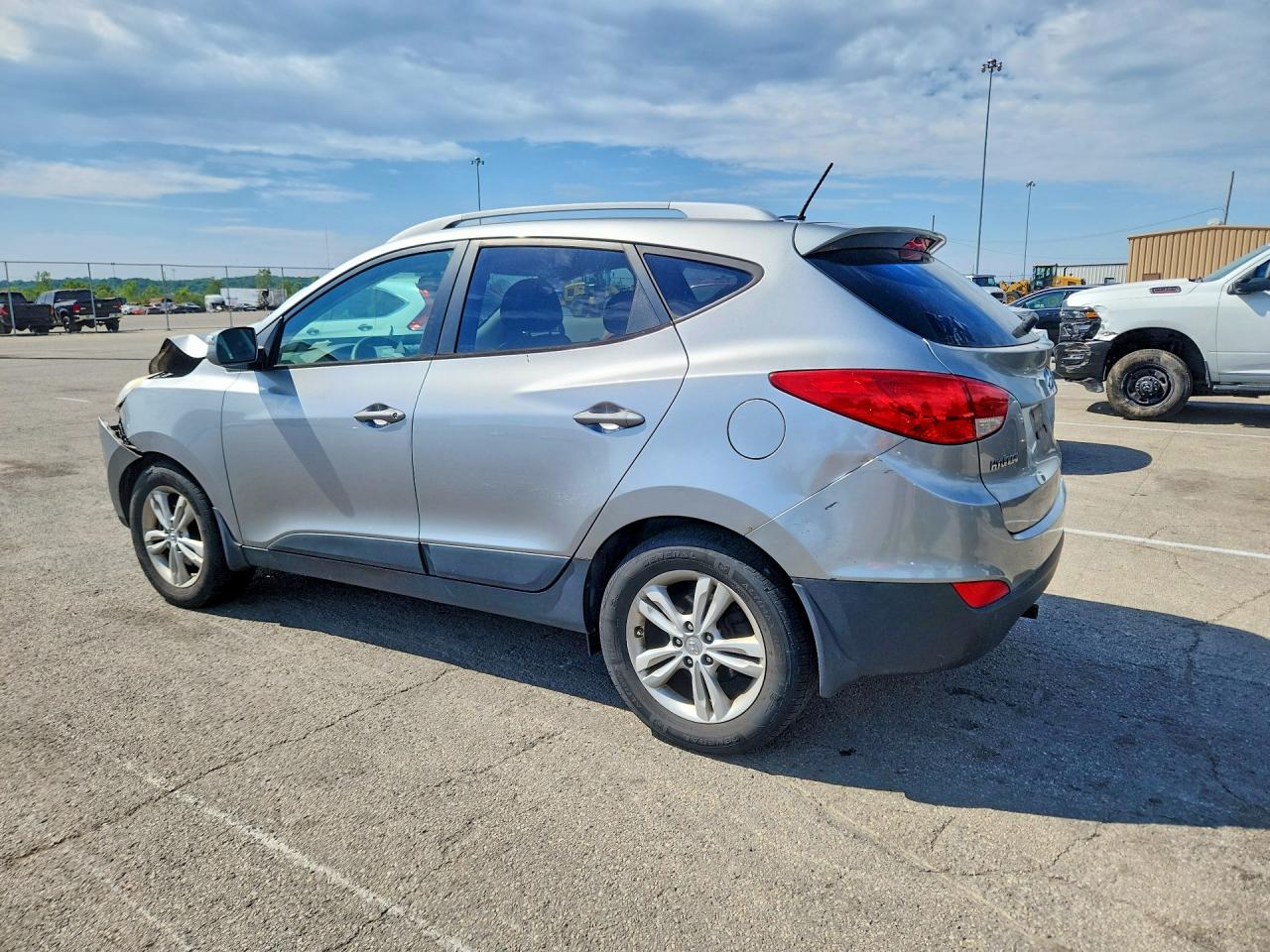 2012 Hyundai Tucson Gls Gray vin: KM8JUCAC9CU352585