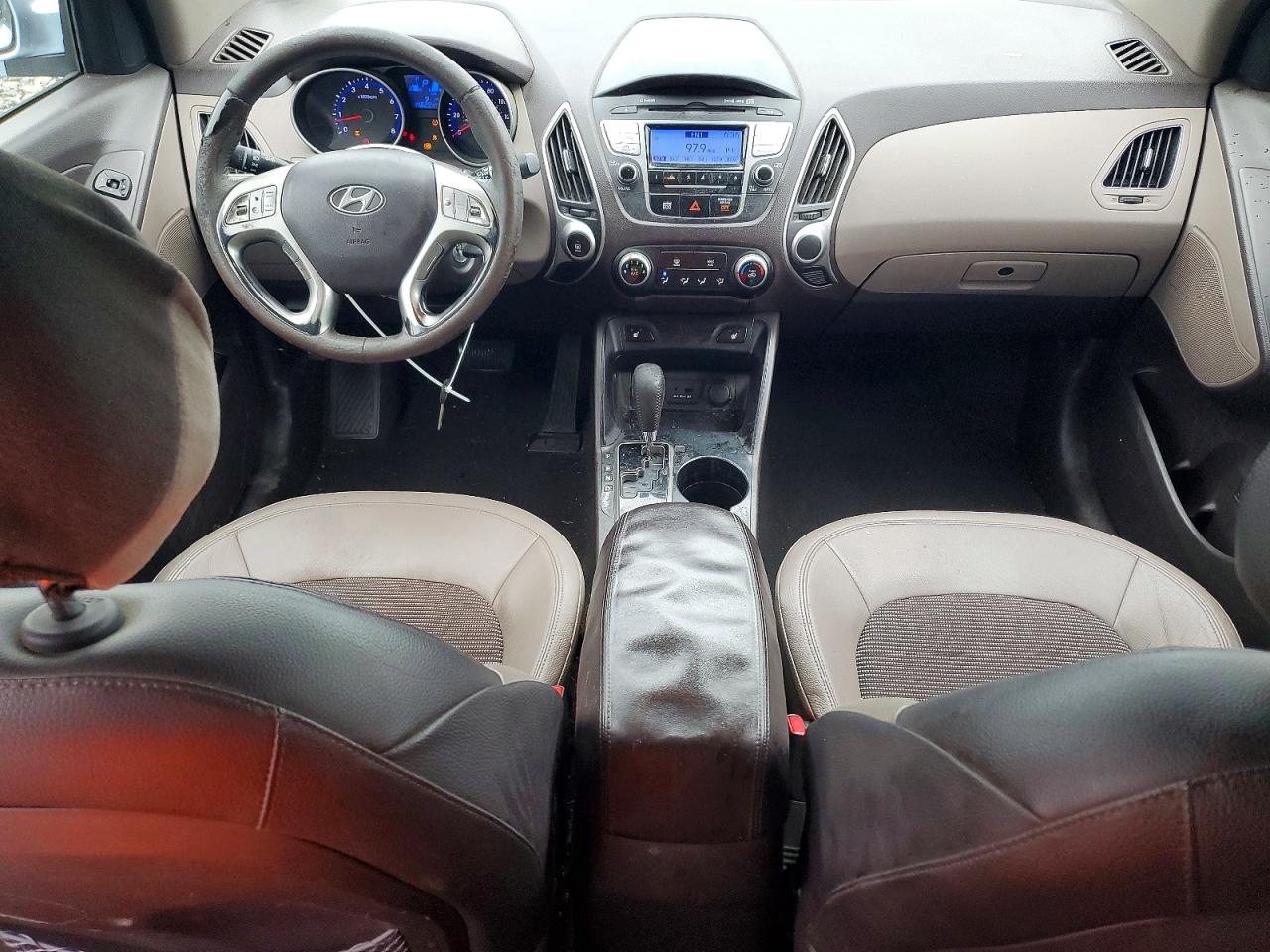 2012 Hyundai Tucson Gls Blue vin: KM8JUCAC9CU417063