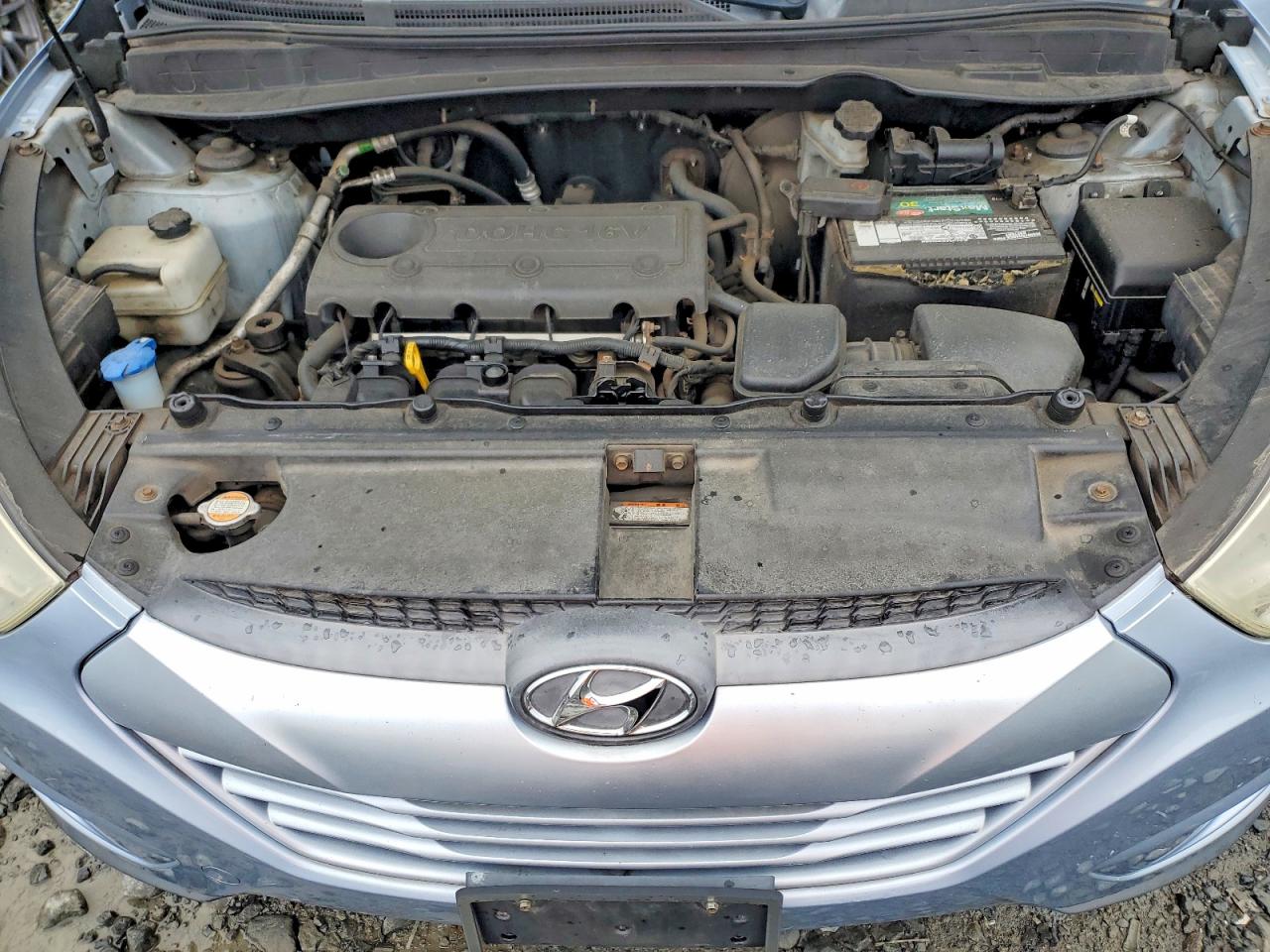 2012 Hyundai Tucson Gls Blue vin: KM8JUCAC9CU417063