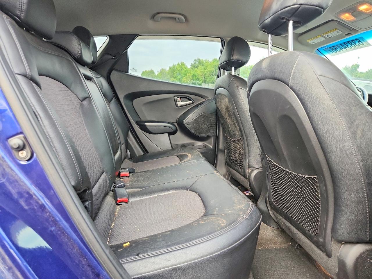 2012 Hyundai Tucson Gls Синий vin: KM8JUCAC9CU451570