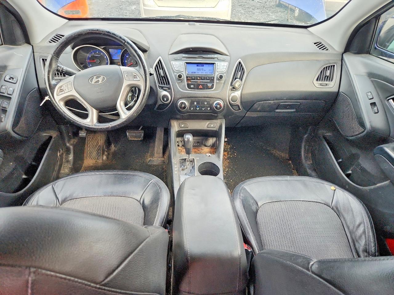 2012 Hyundai Tucson Gls Синий vin: KM8JUCAC9CU451570