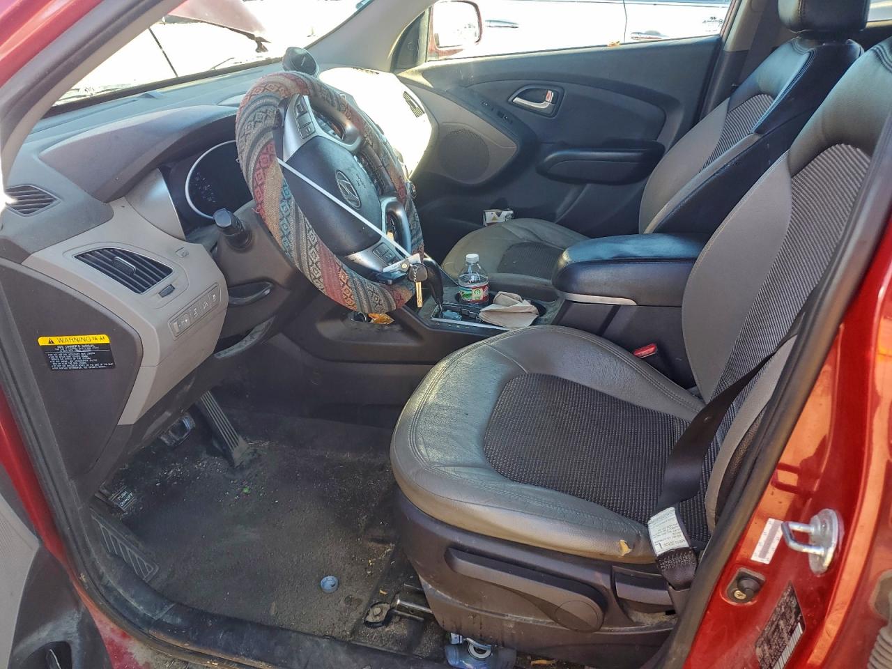2013 Hyundai Tucson Gls Red vin: KM8JUCAC9DU584282