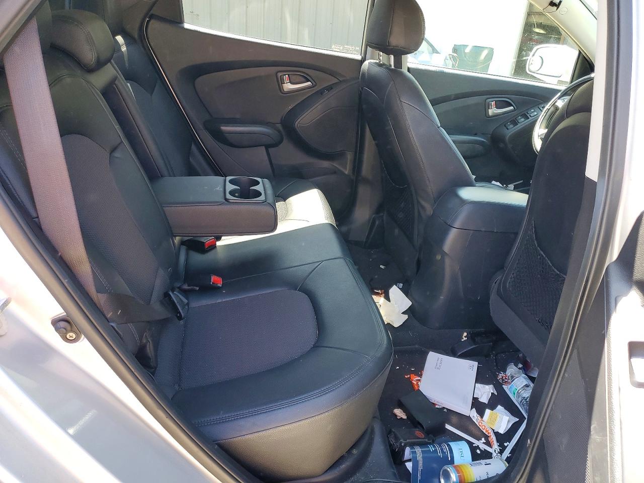 2013 Hyundai Tucson Gls Silver vin: KM8JUCAC9DU593791
