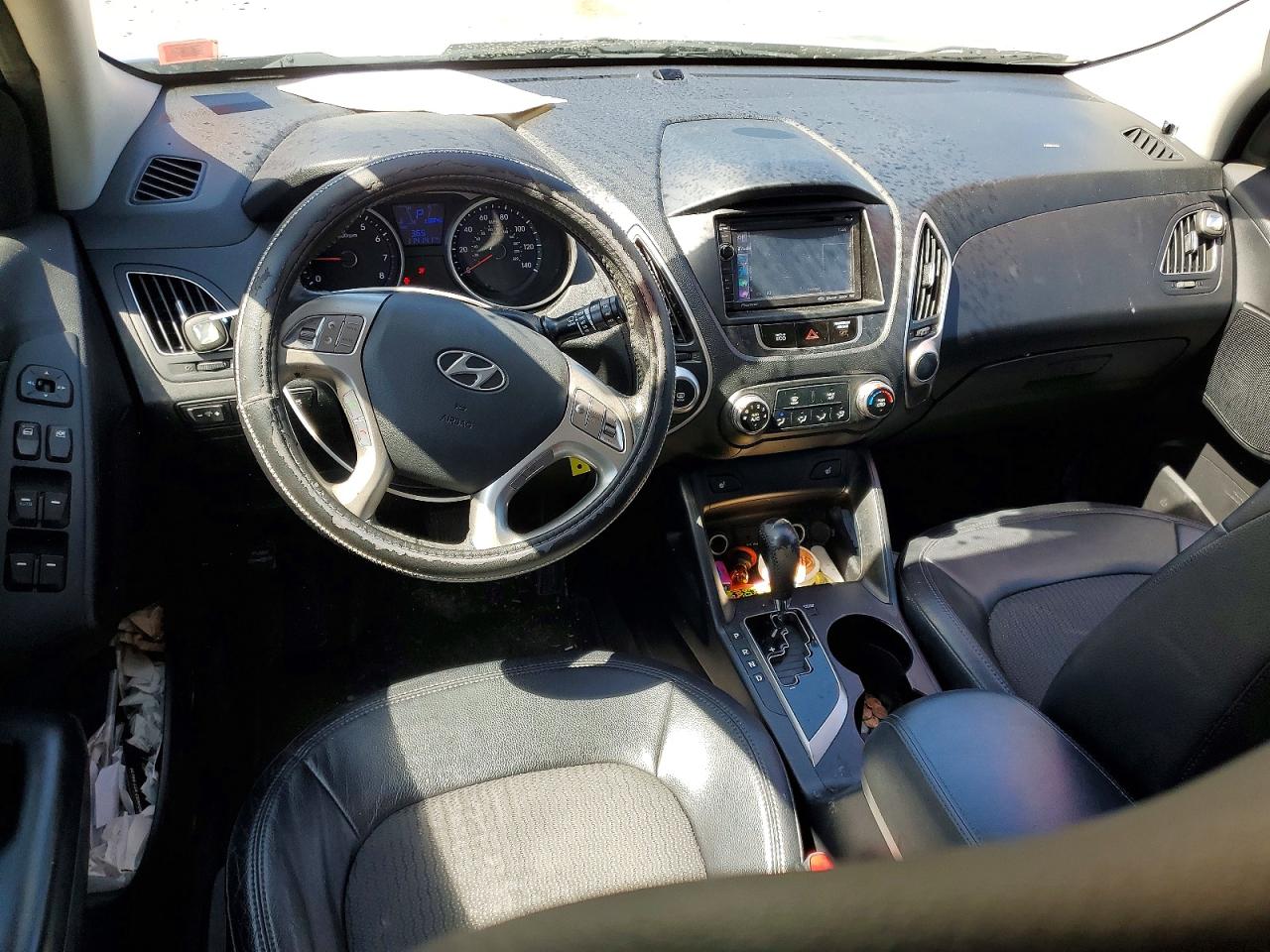 2013 Hyundai Tucson Gls Silver vin: KM8JUCAC9DU593791