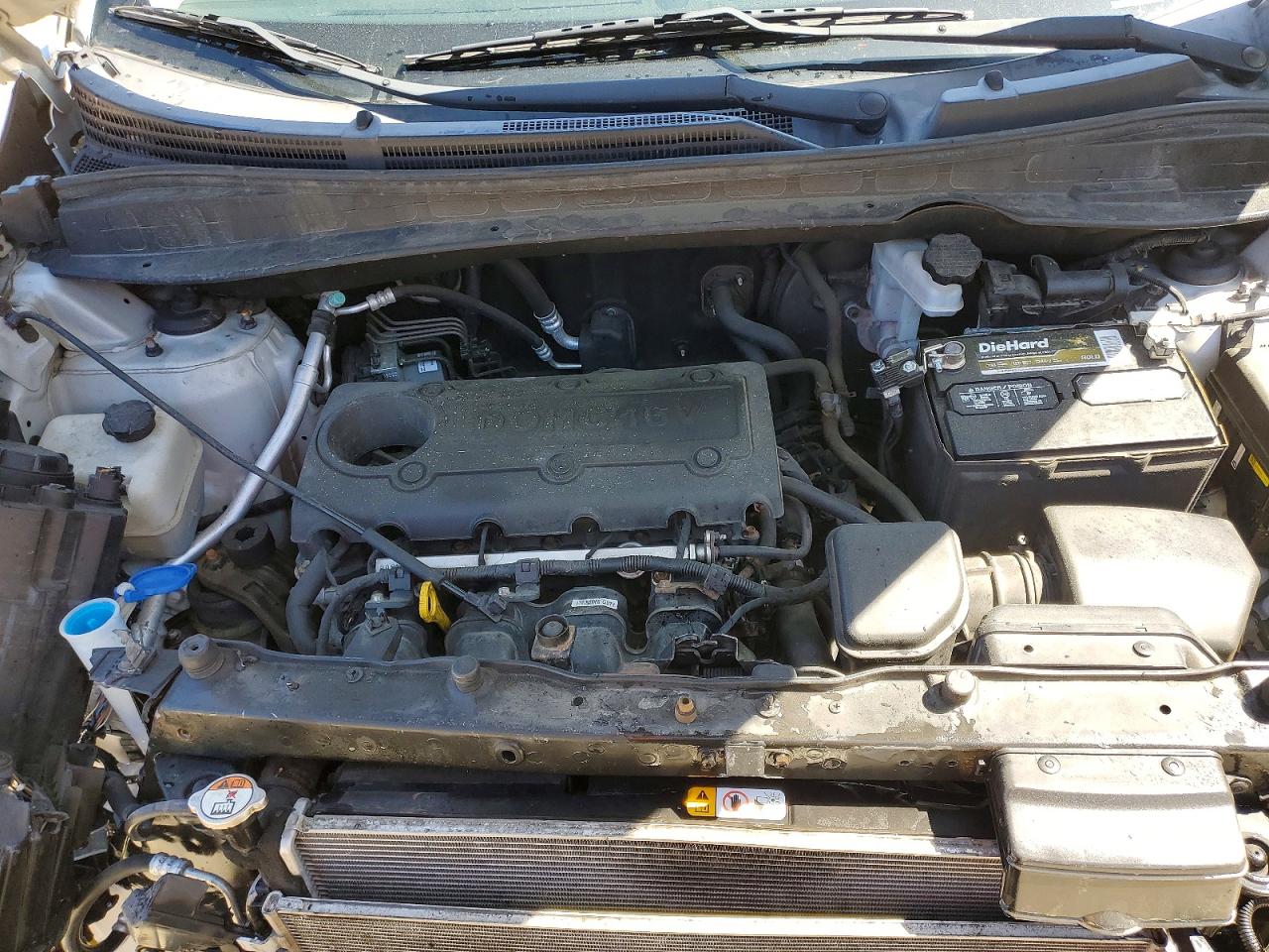 2013 Hyundai Tucson Gls Silver vin: KM8JUCAC9DU593791