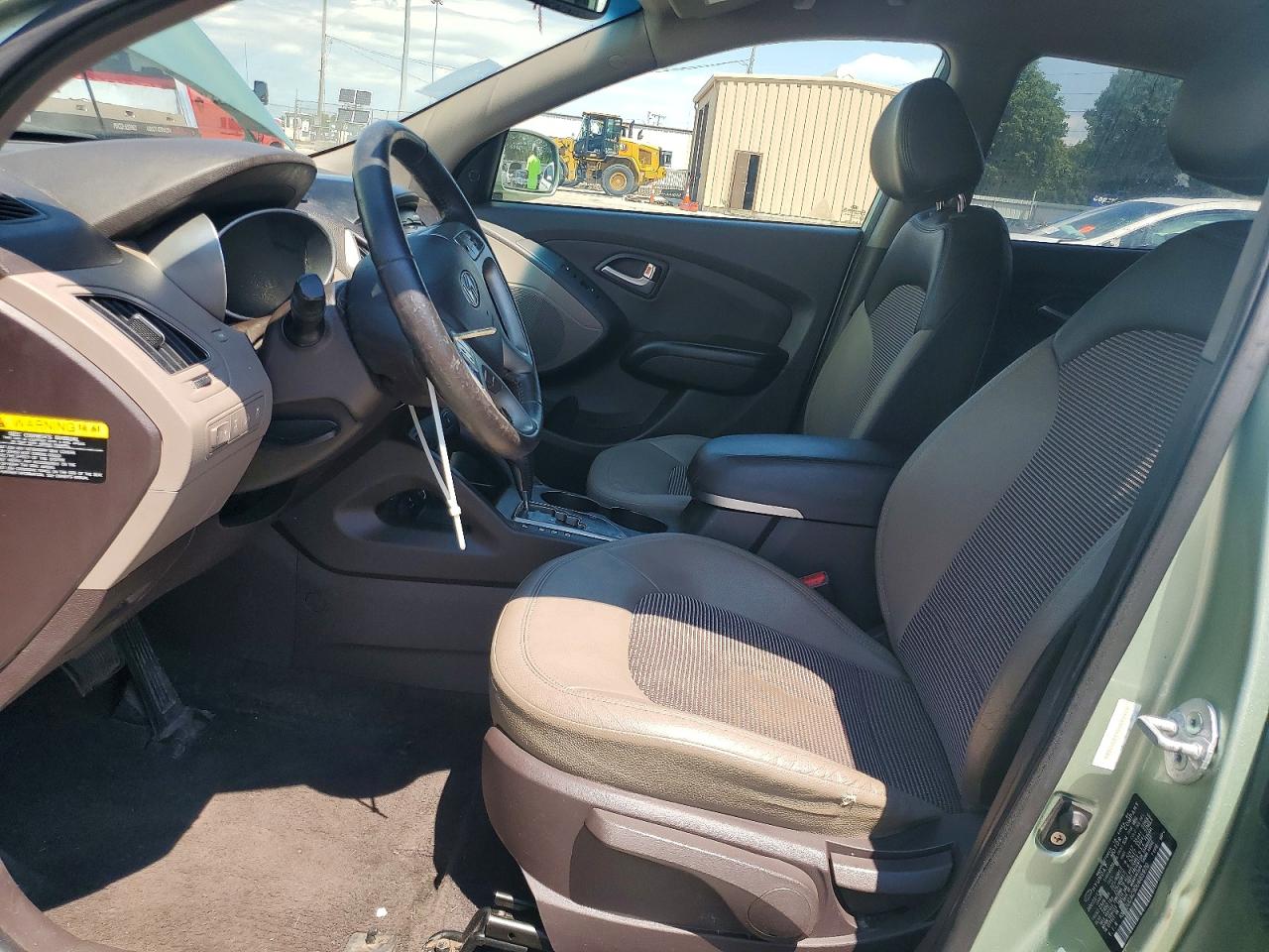 2013 Hyundai Tucson Gls Green vin: KM8JUCAC9DU685970