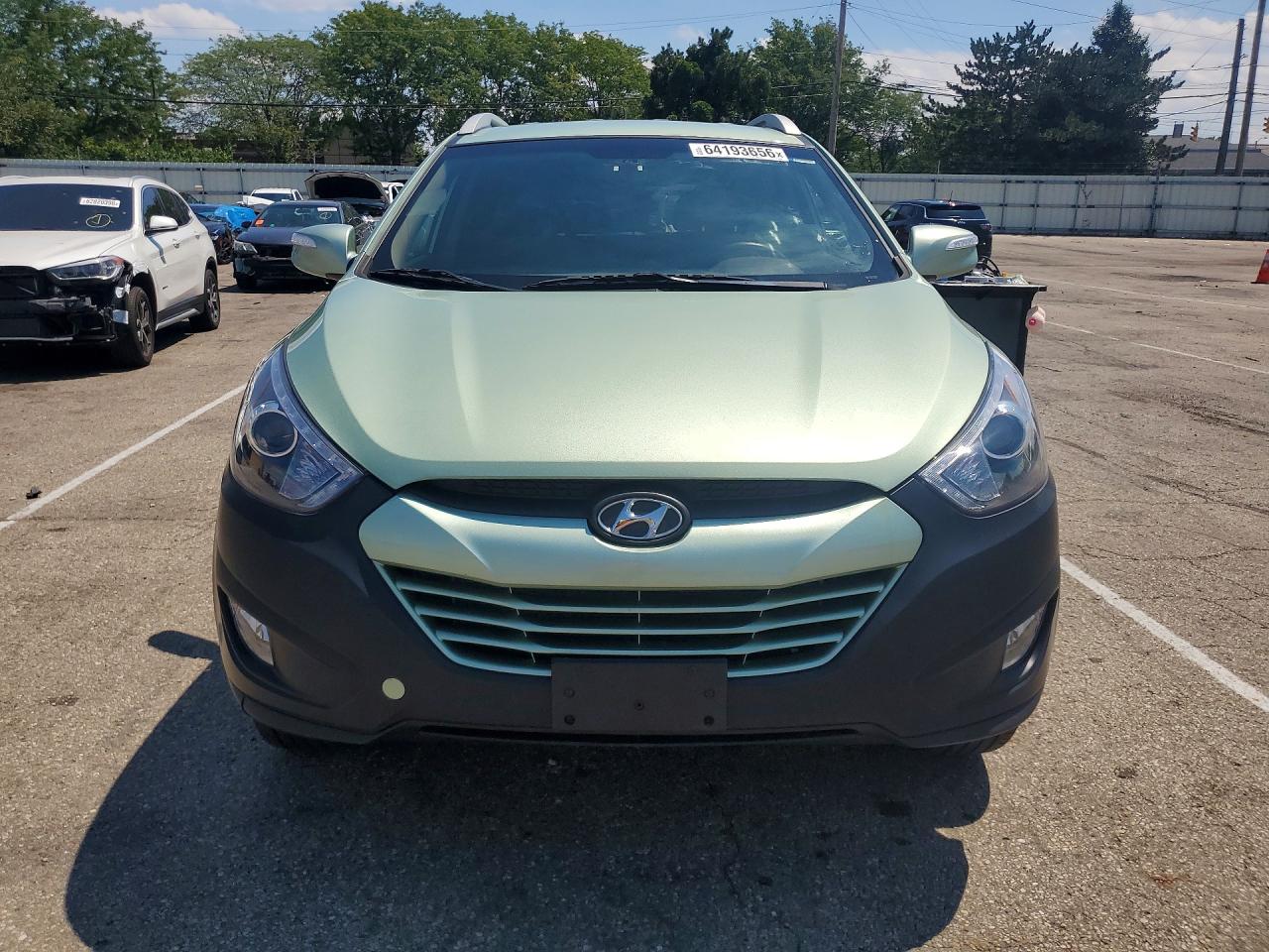 2013 Hyundai Tucson Gls Green vin: KM8JUCAC9DU685970