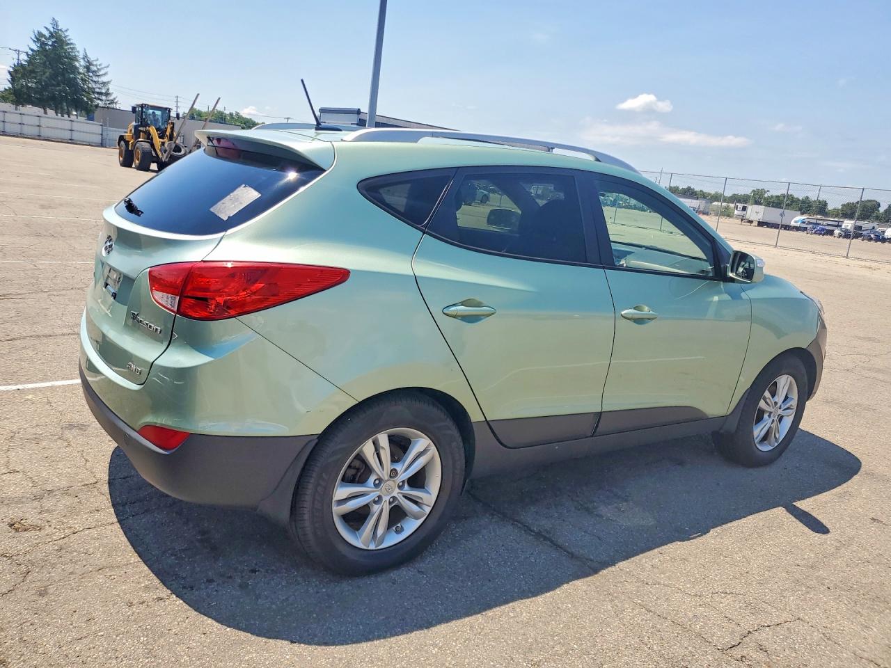 2013 Hyundai Tucson Gls Green vin: KM8JUCAC9DU685970