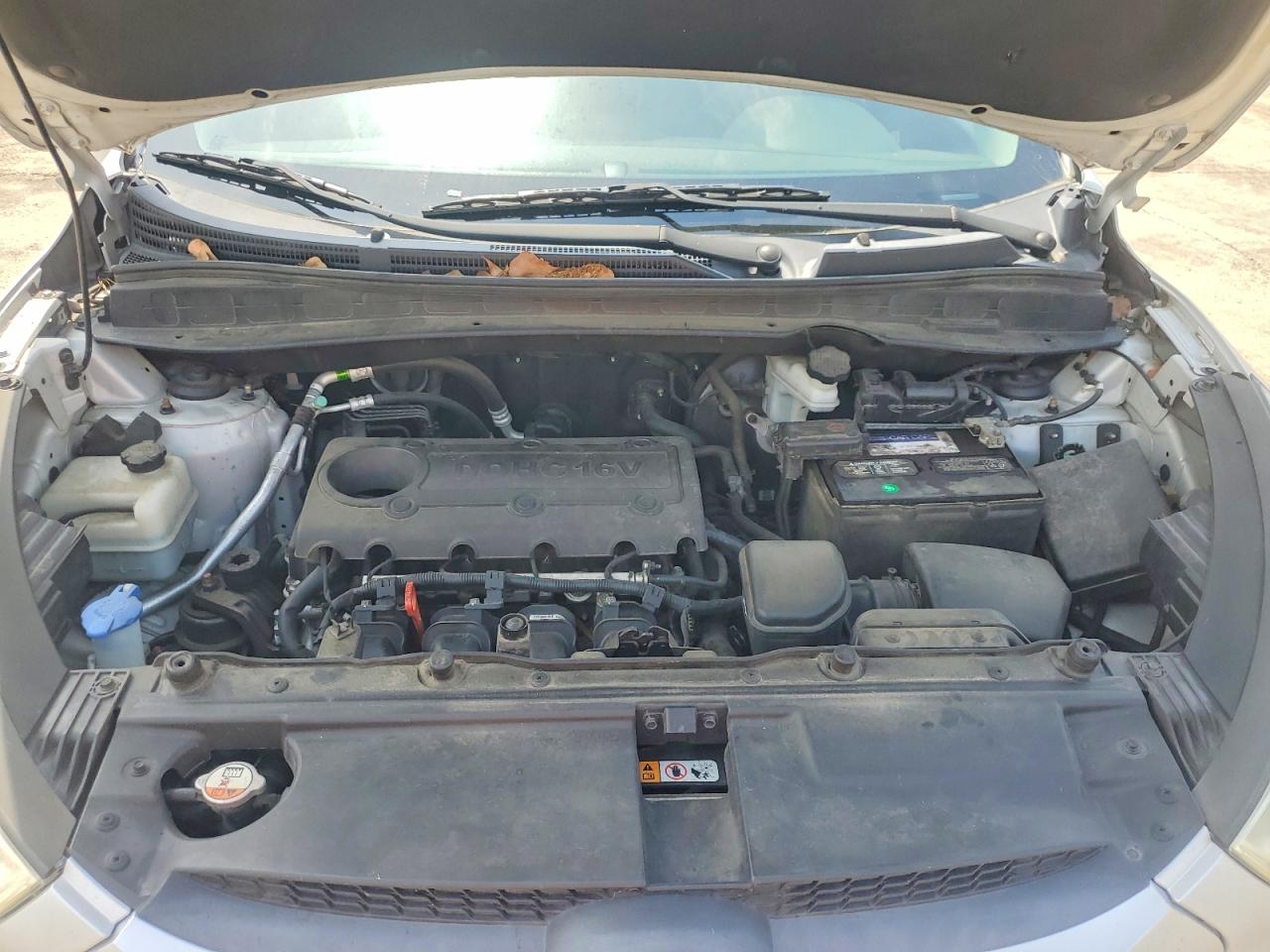 2013 Hyundai Tucson Gls Silver vin: KM8JUCAC9DU752650