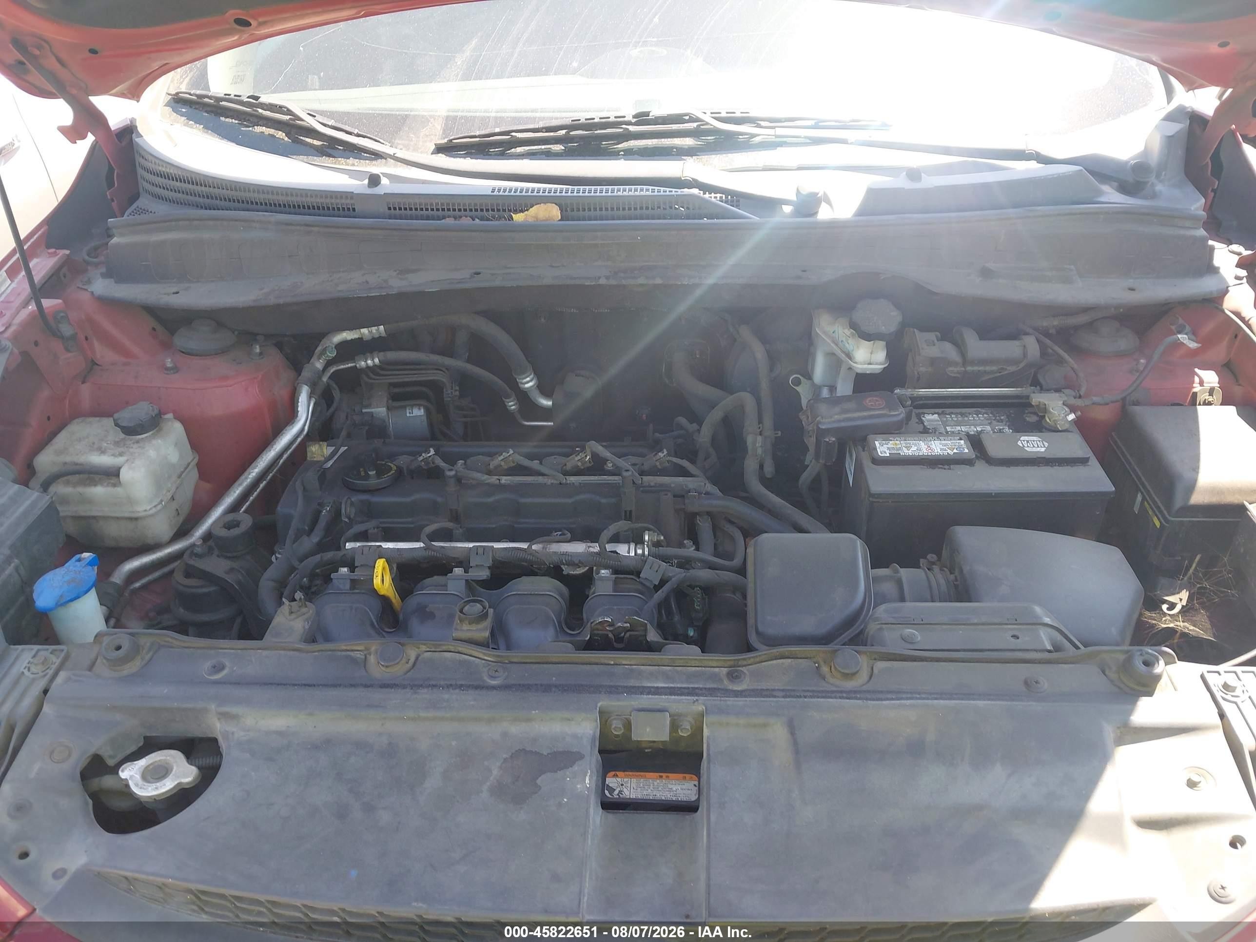 2010 Hyundai Tucson Gls Red vin: KM8JUCACXAU099256