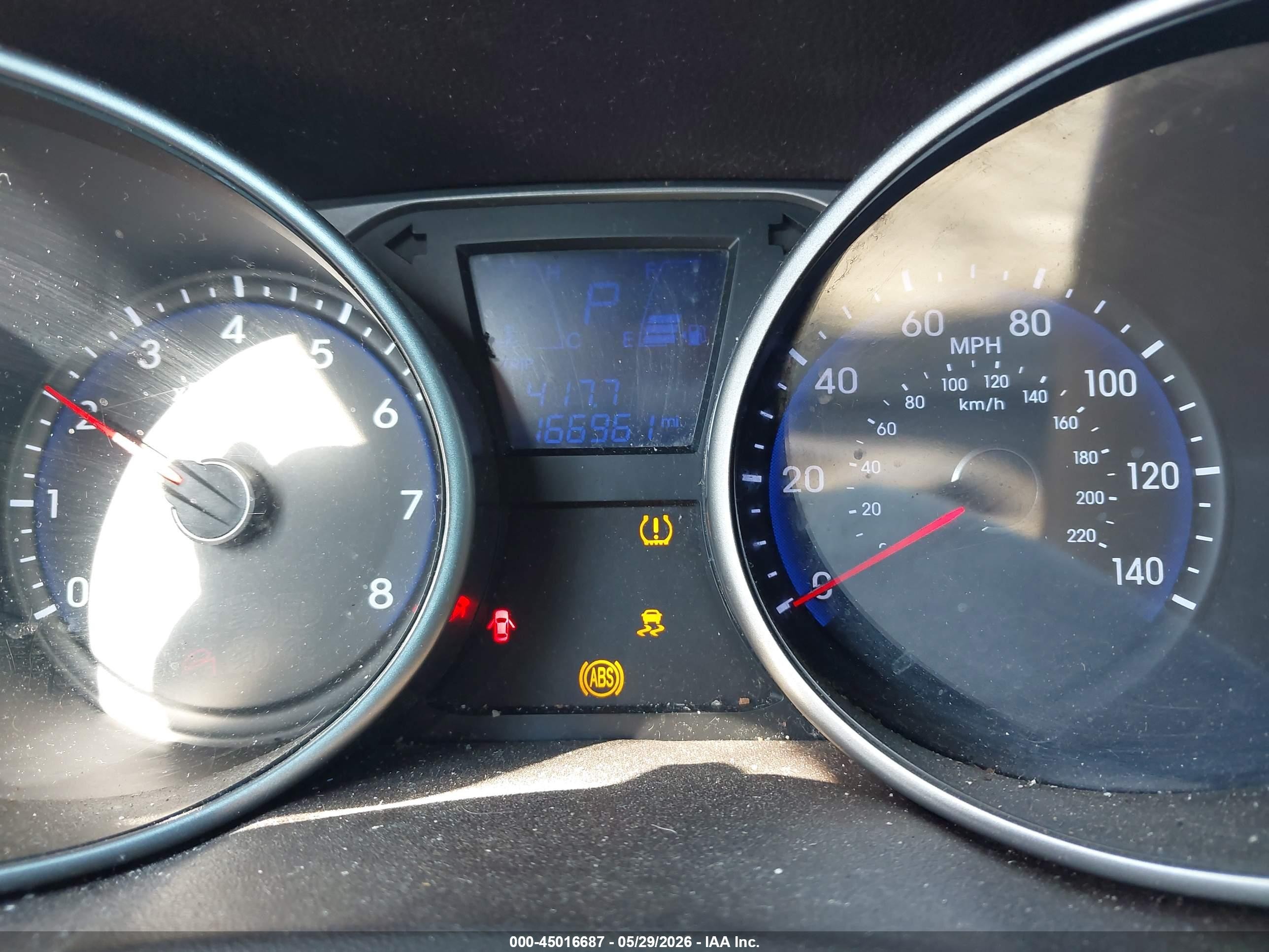 2011 Hyundai Tucson Limited Burgundy vin: KM8JUCACXBU311025