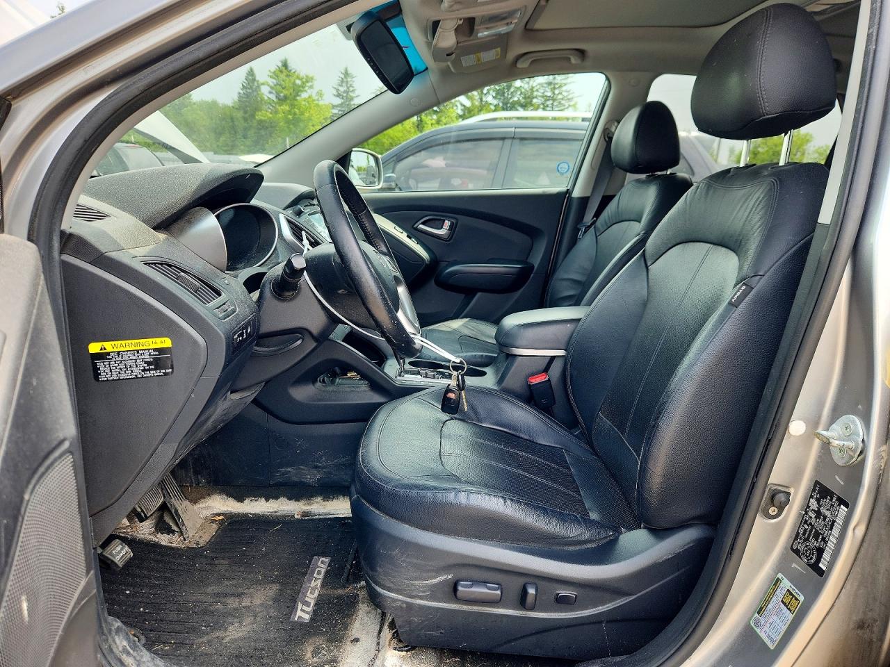 2012 Hyundai Tucson Gls Silver vin: KM8JUCACXCU423955