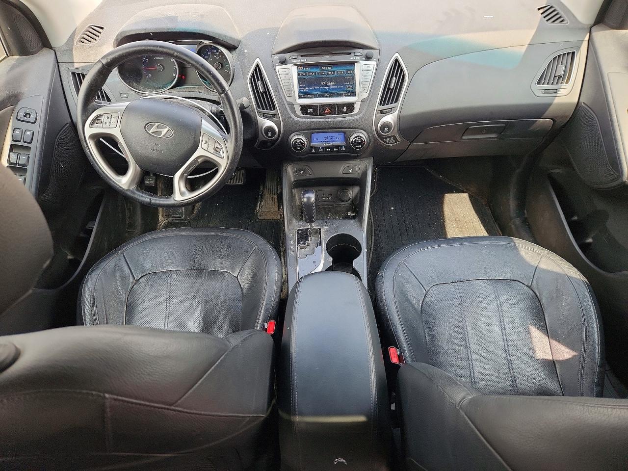 2012 Hyundai Tucson Gls Silver vin: KM8JUCACXCU423955