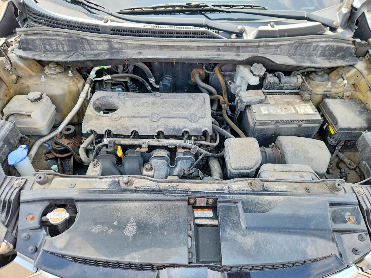 2012 Hyundai Tucson Gls Silver vin: KM8JUCACXCU423955