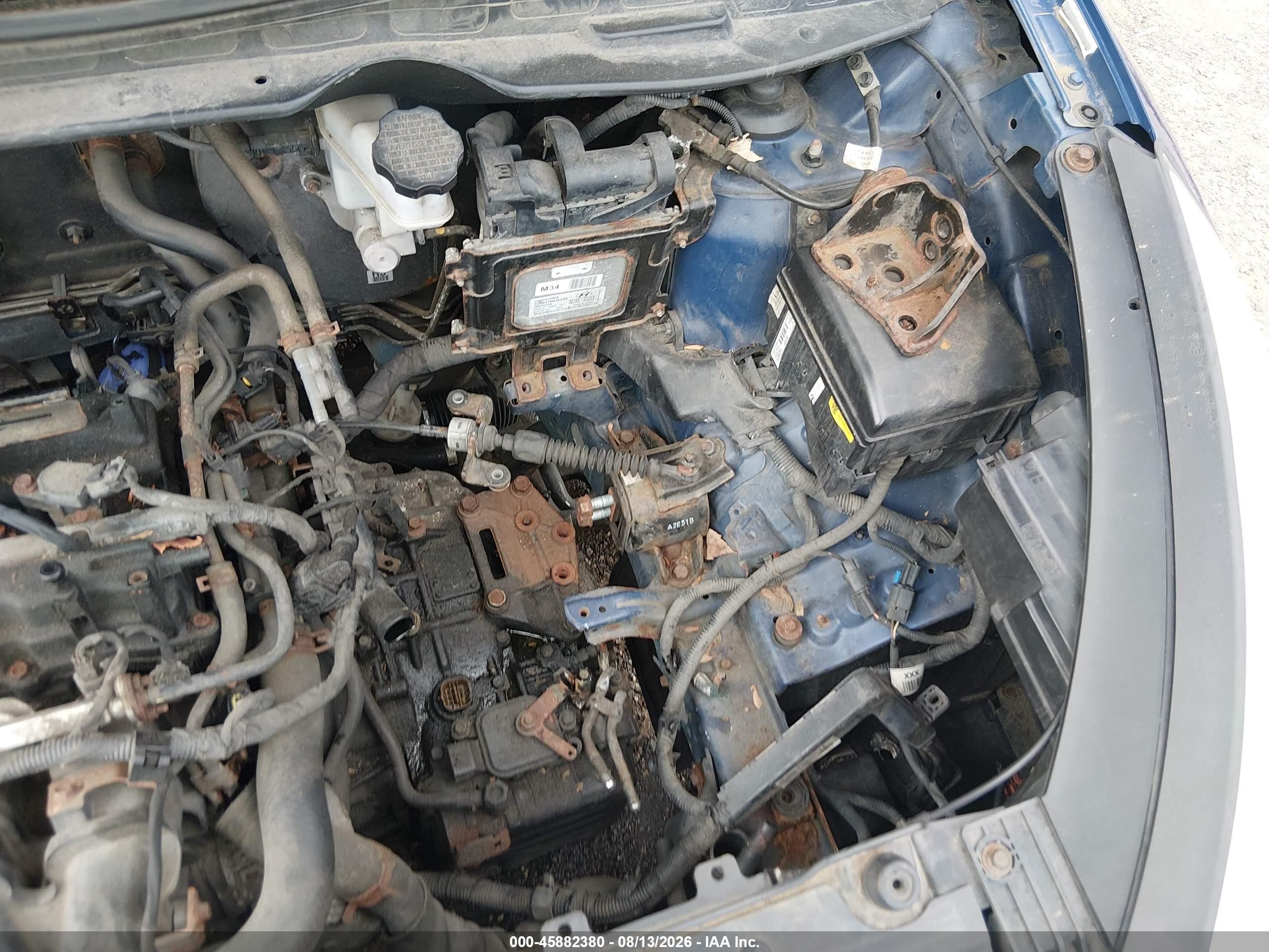 2013 Hyundai Tucson Gls Синий vin: KM8JUCACXDU556720