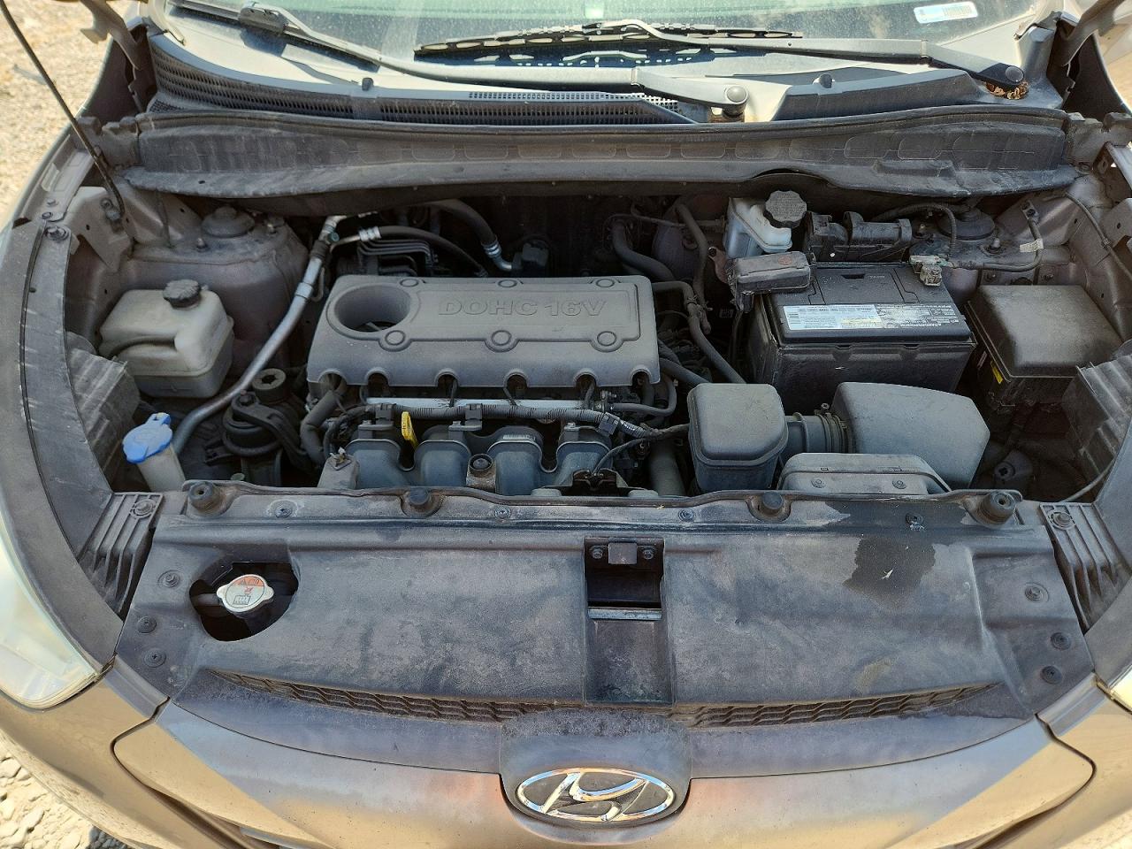 2013 Hyundai Tucson Gls Бежевый vin: KM8JUCACXDU574599