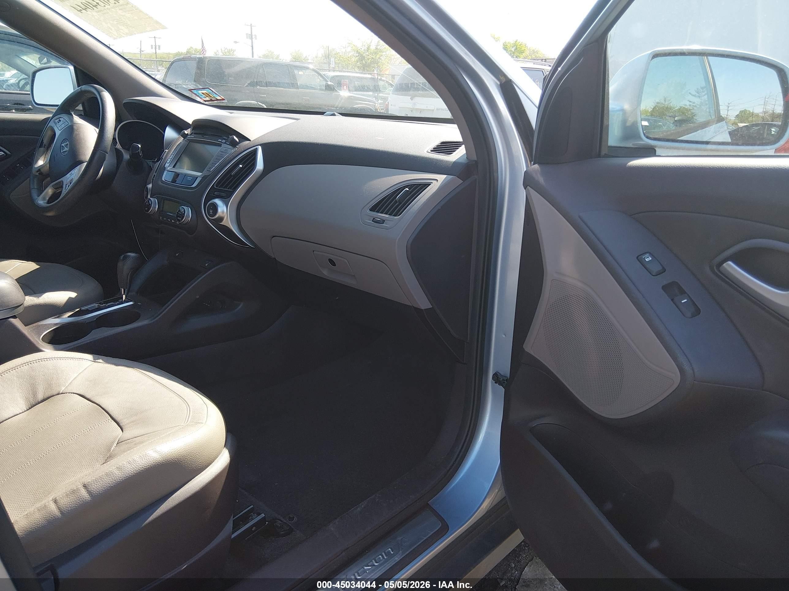 2013 Hyundai Tucson Limited Navy vin: KM8JUCACXDU597543