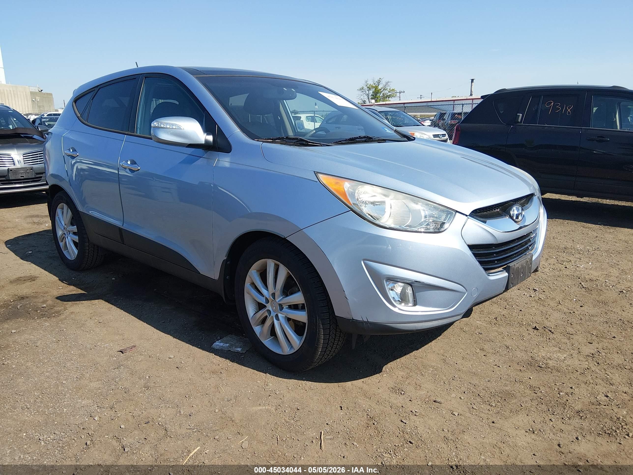 2013 Hyundai Tucson Limited Navy vin: KM8JUCACXDU597543