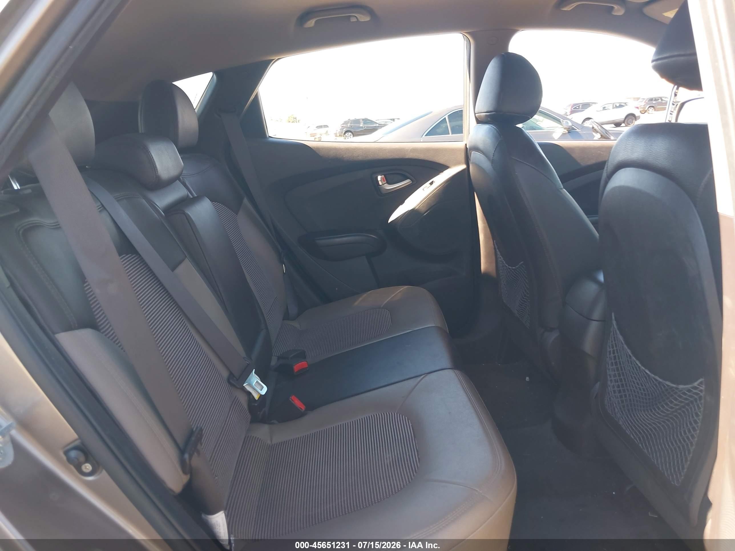 2013 Hyundai Tucson Gls Gold vin: KM8JUCACXDU621971