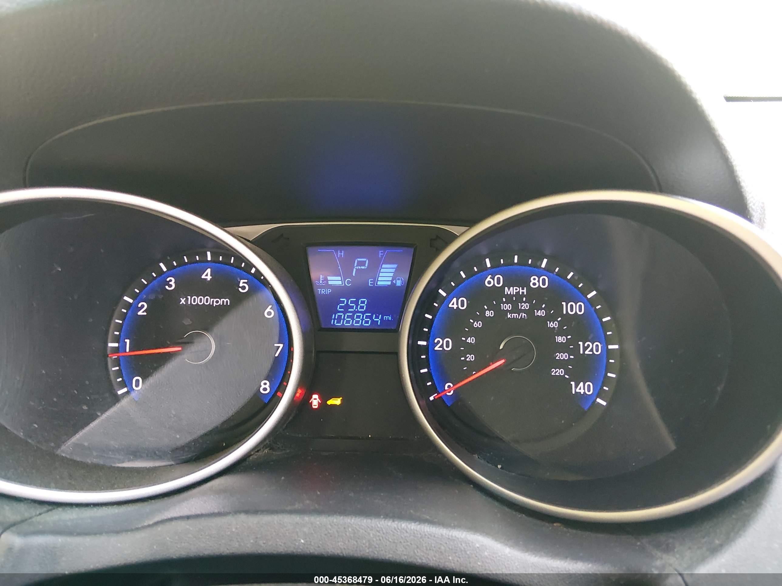 2013 Hyundai Tucson Gls Черный vin: KM8JUCACXDU642108