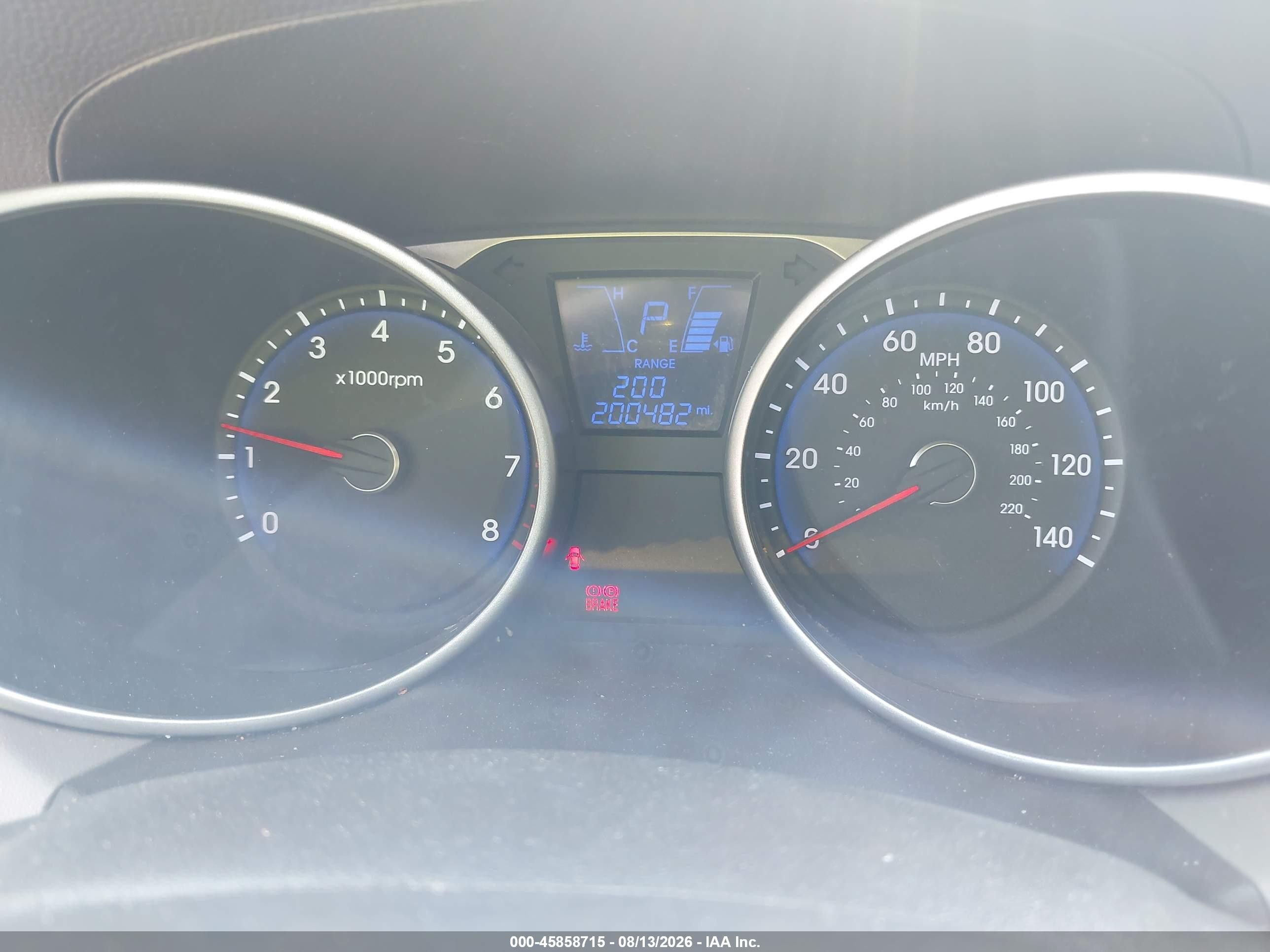 2013 Hyundai Tucson Limited White vin: KM8JUCACXDU665663