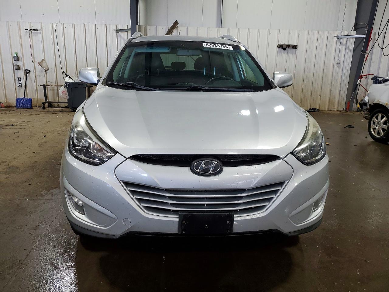 2014 Hyundai Tucson Se Silver vin: KM8JUCAG0EU828048