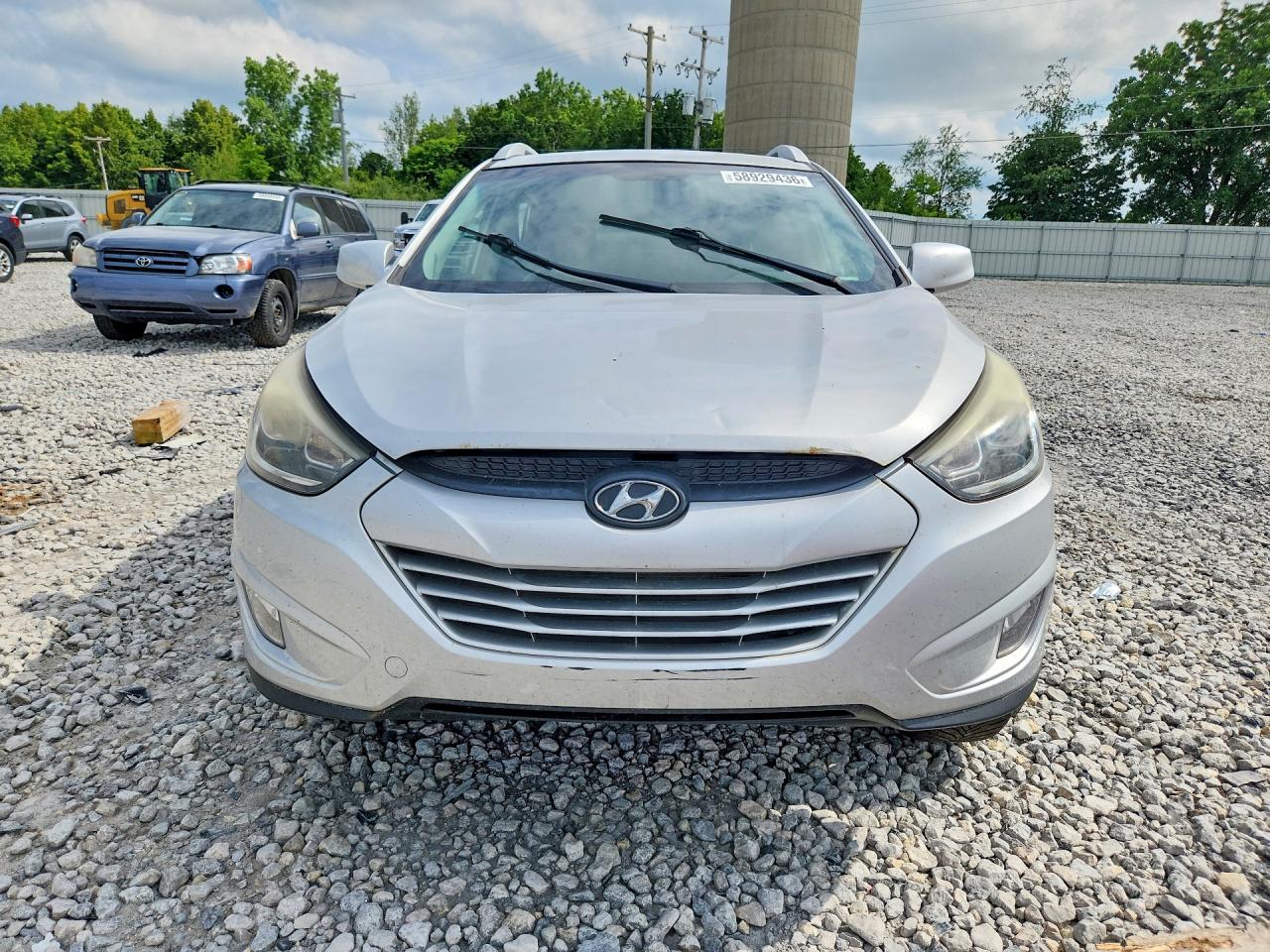 2015 Hyundai Tucson Se Silver vin: KM8JUCAG0FU000521