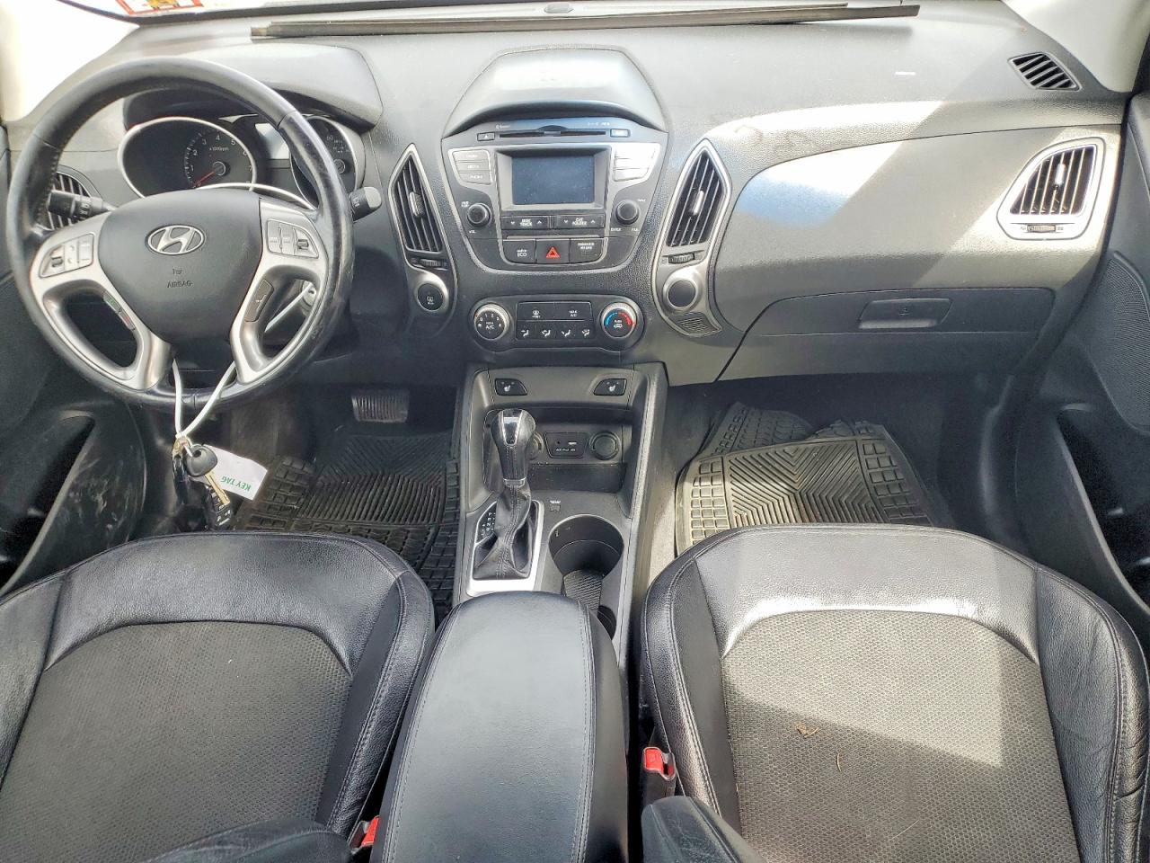 2015 Hyundai Tucson Se Black vin: KM8JUCAG1FU080623
