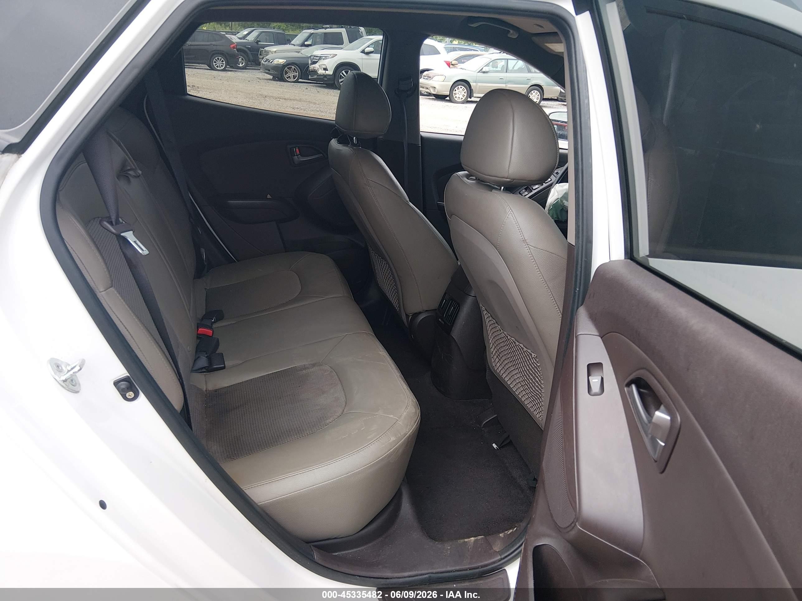 2015 Hyundai Tucson Se Белый vin: KM8JUCAG1FU116844